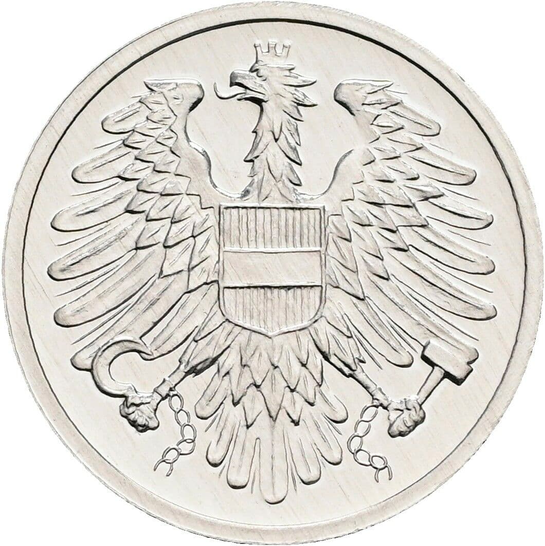 2 Groschen 1986 – Rückseite