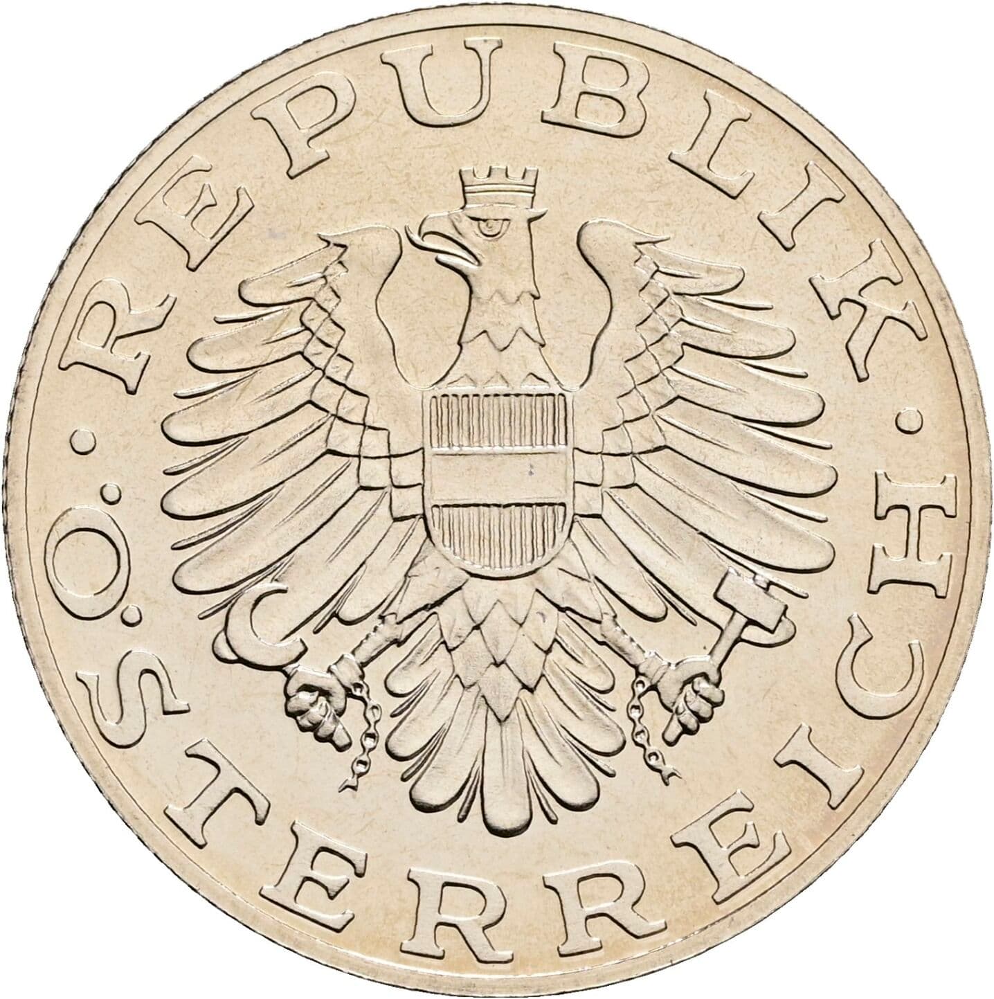 10 Schilling 1989 – Rückseite