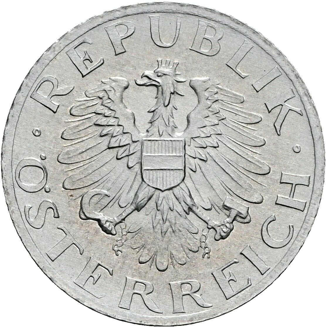 5 Groschen 1986 – Rückseite