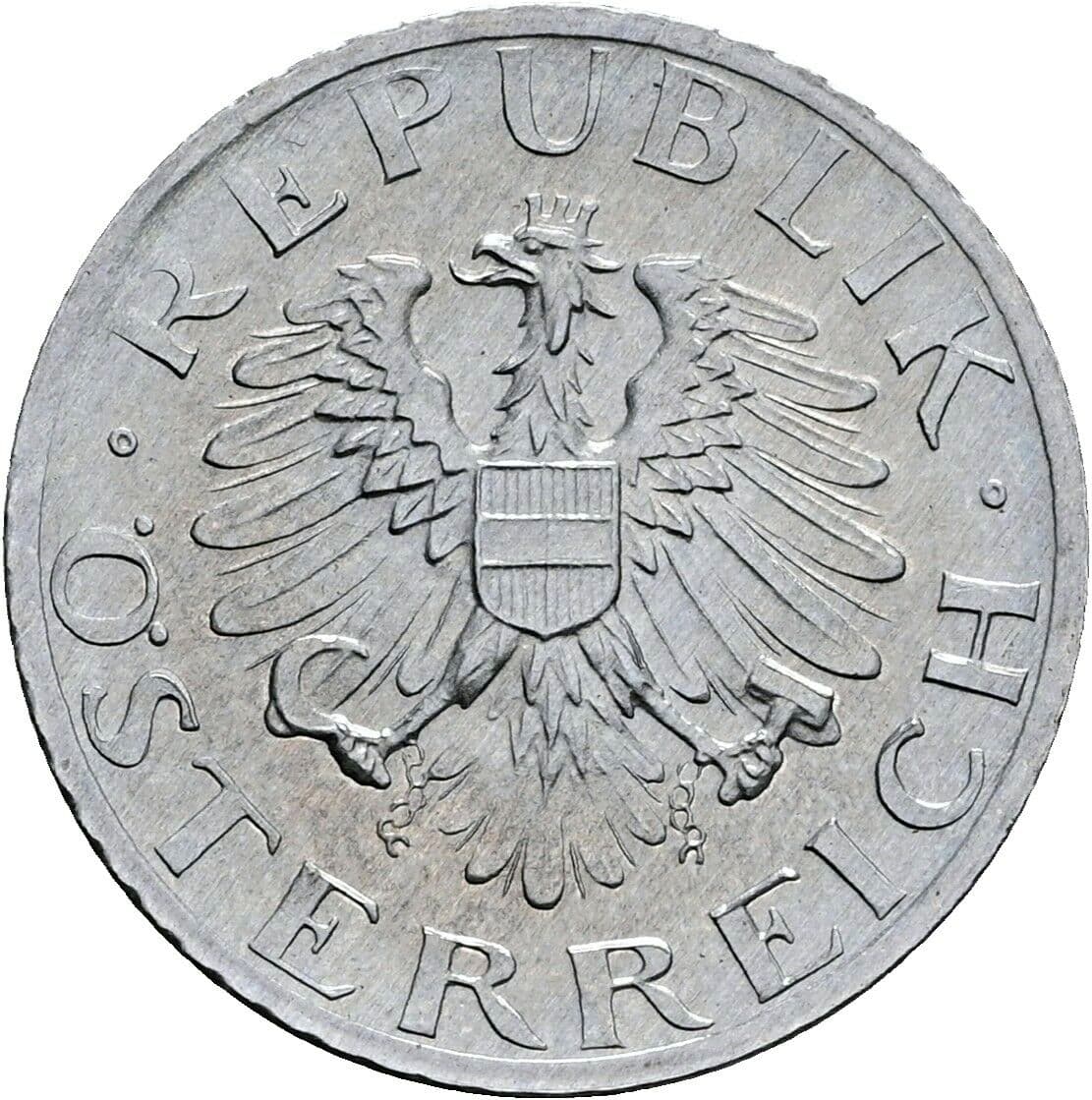 5 Groschen 1986 – Rückseite