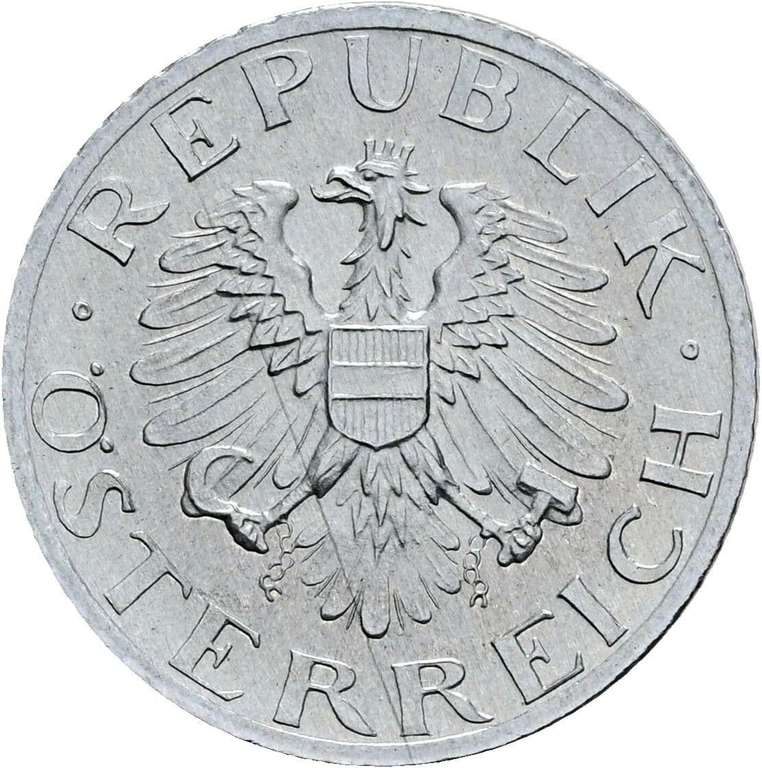5 Groschen 1986 – Rückseite