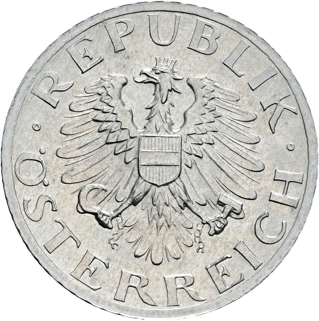 5 Groschen 1986 – Rückseite