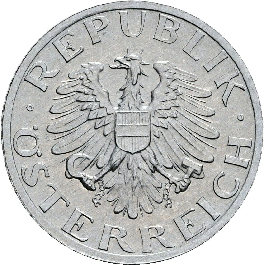 5 Groschen 1986 – Rückseite