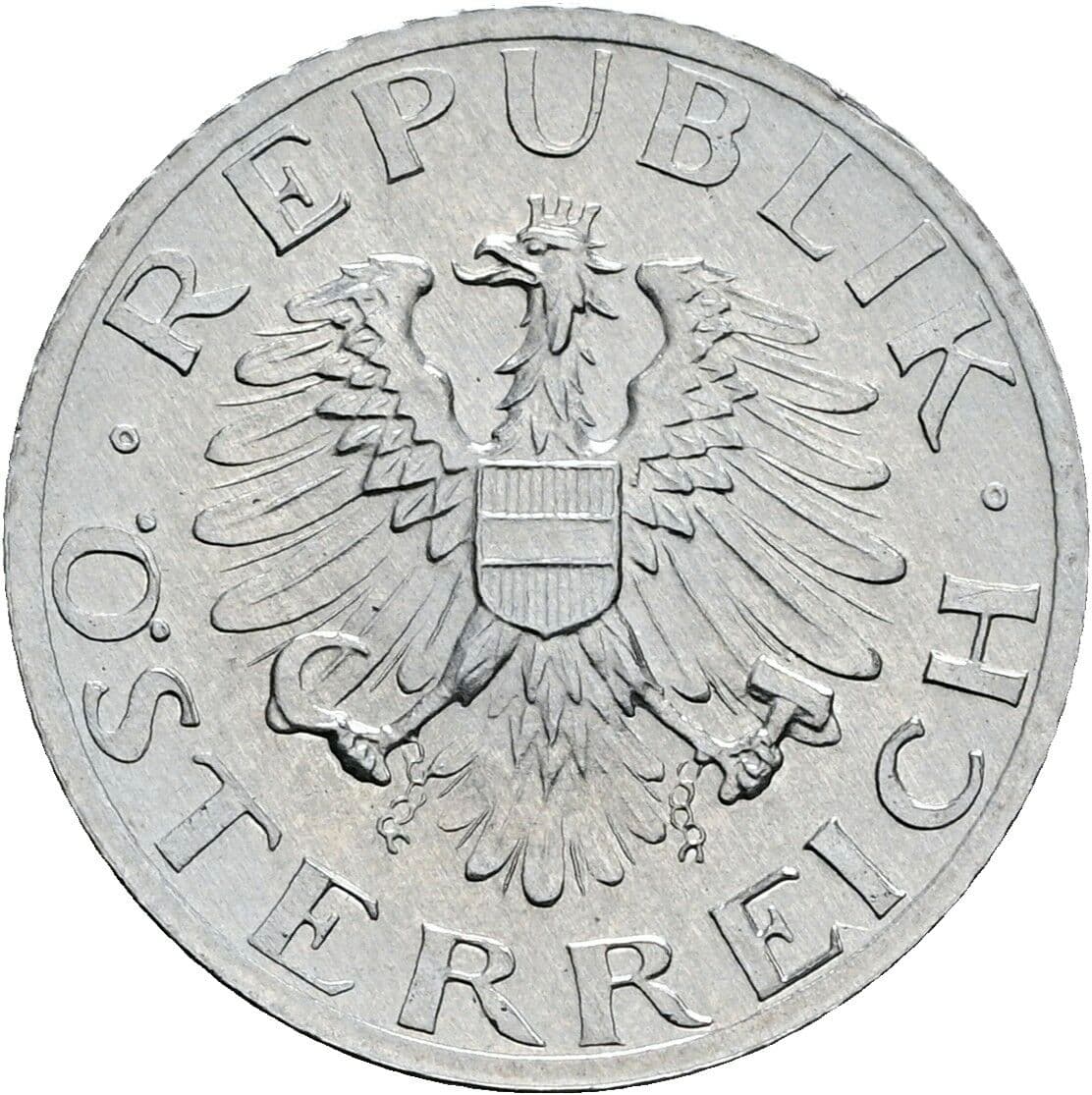 5 Groschen 1986 – Rückseite