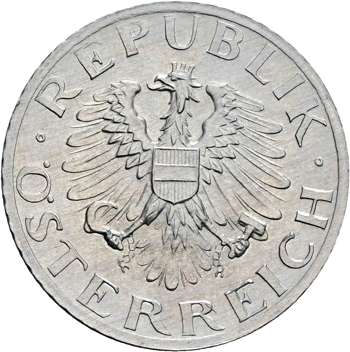 5 Groschen 1986 – Rückseite