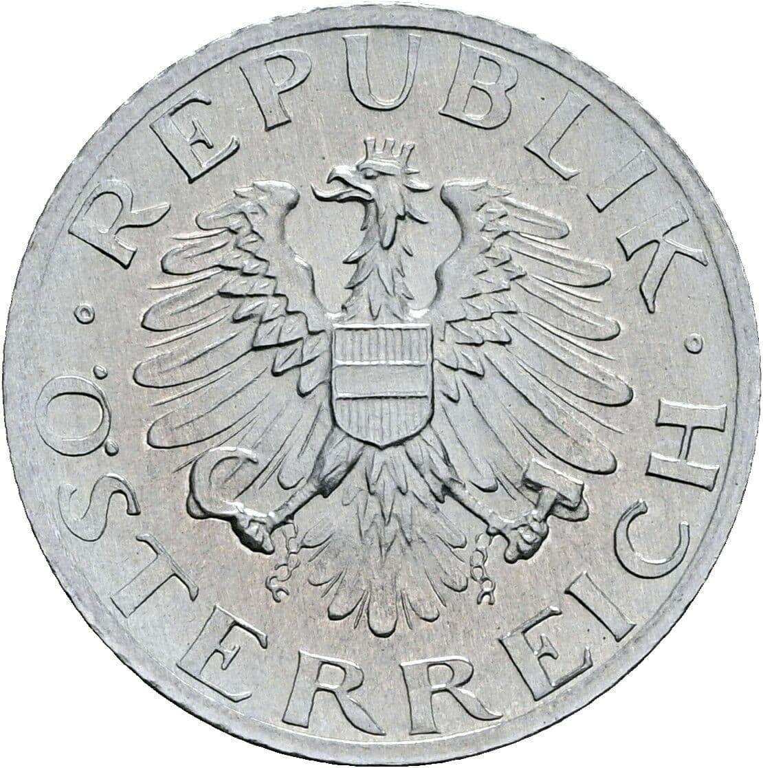 5 Groschen 1986 – Rückseite