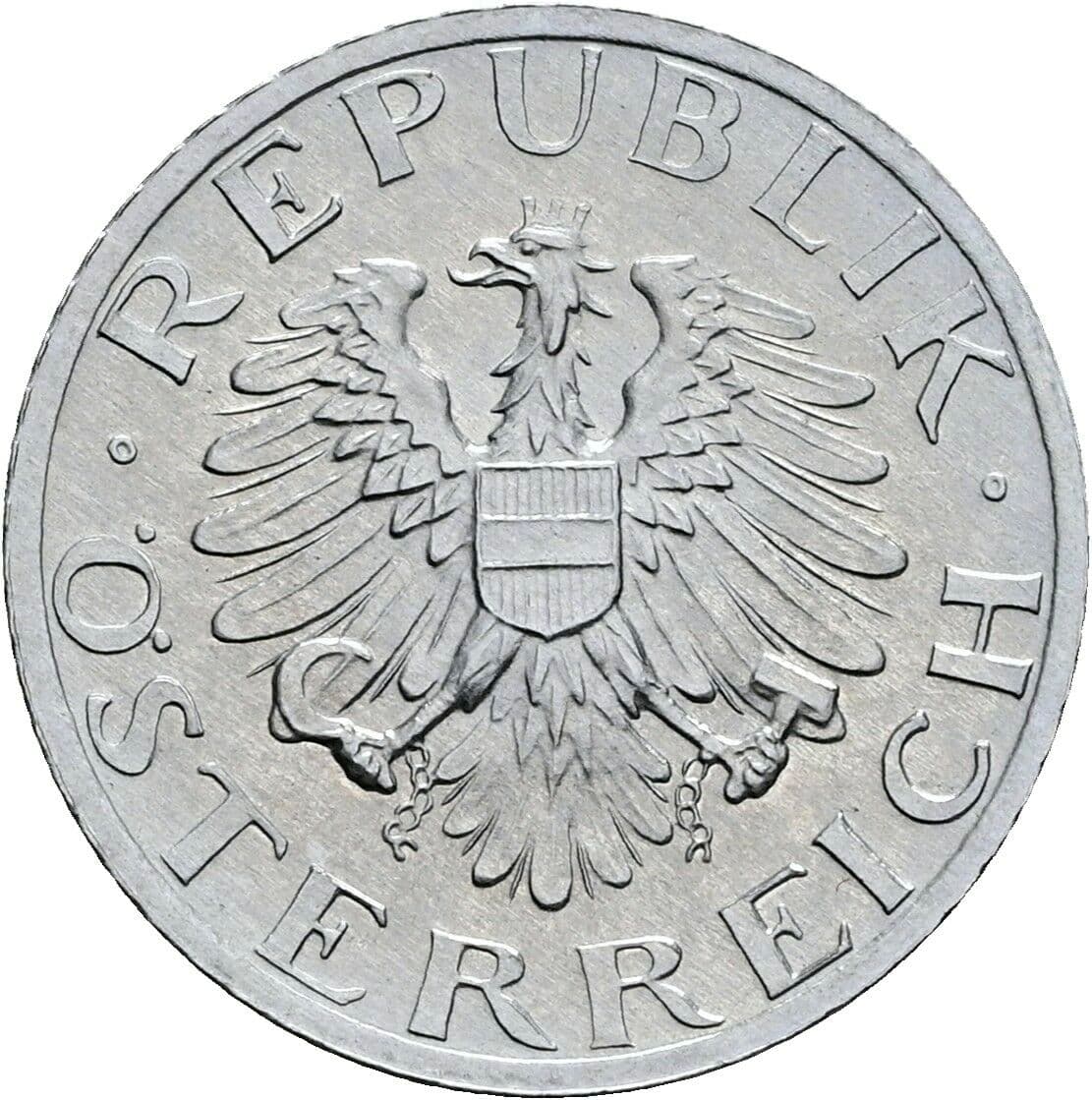 5 Groschen 1986 – Rückseite