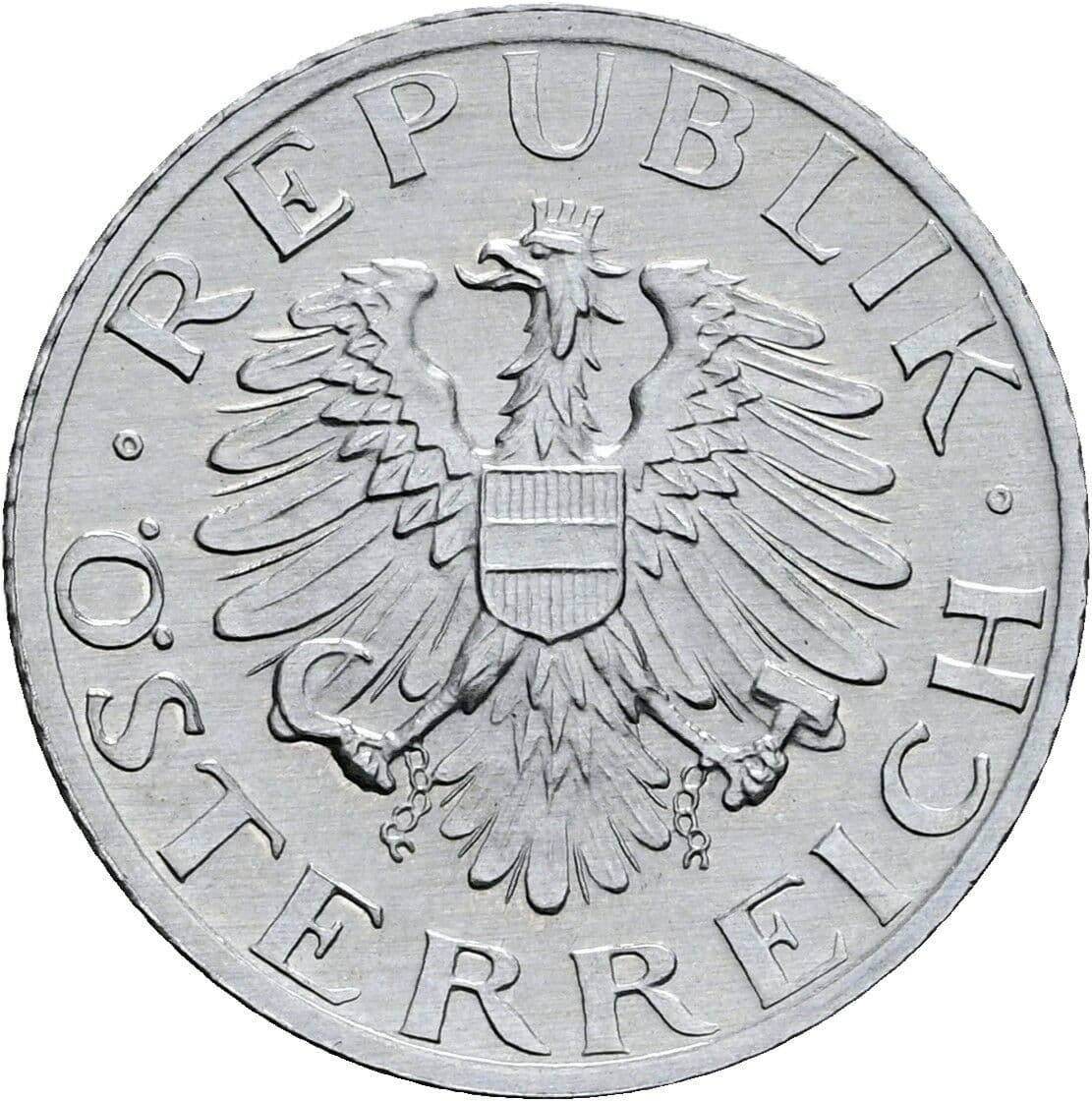 5 Groschen 1986 – Rückseite