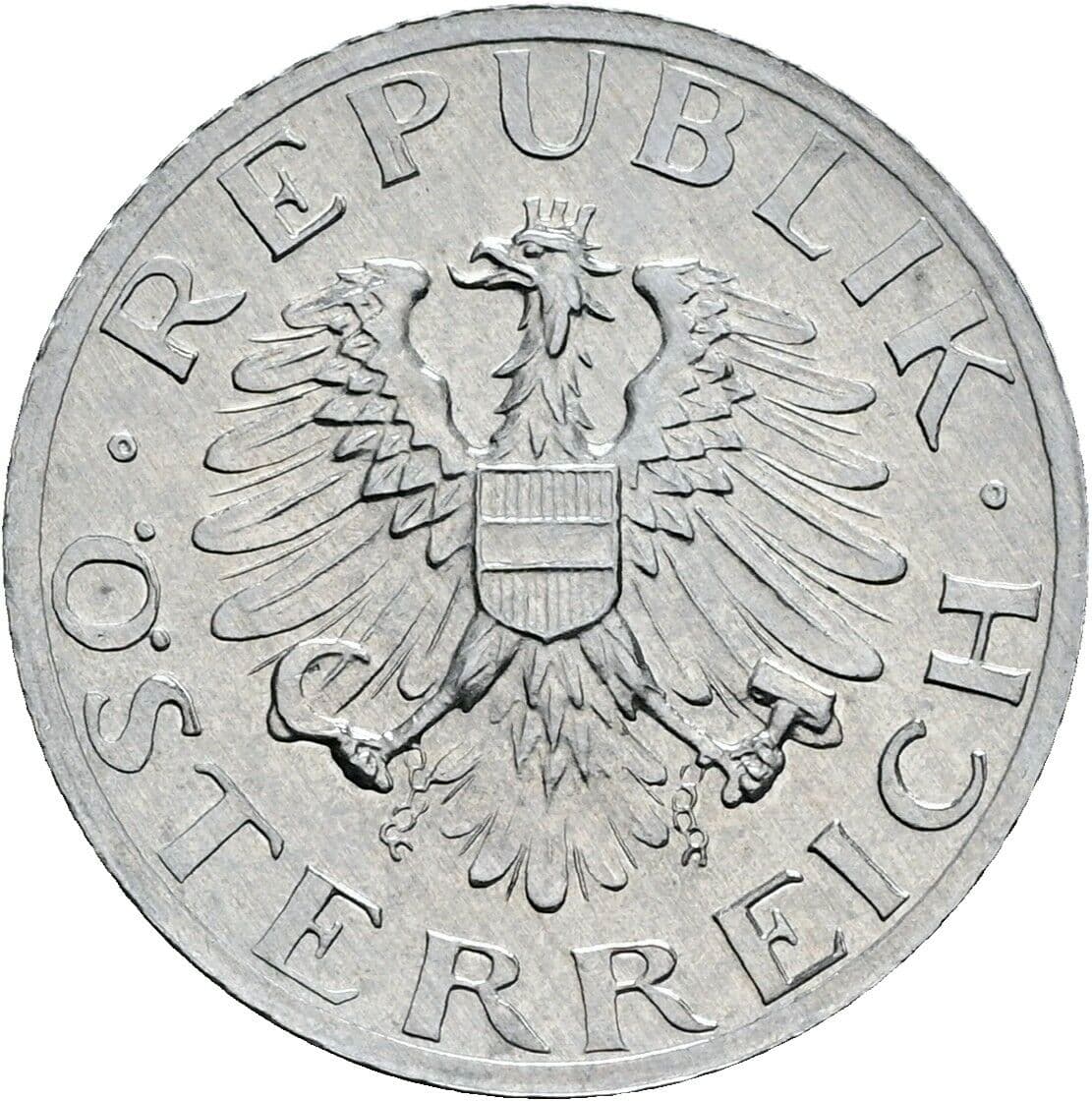 5 Groschen 1986 – Rückseite
