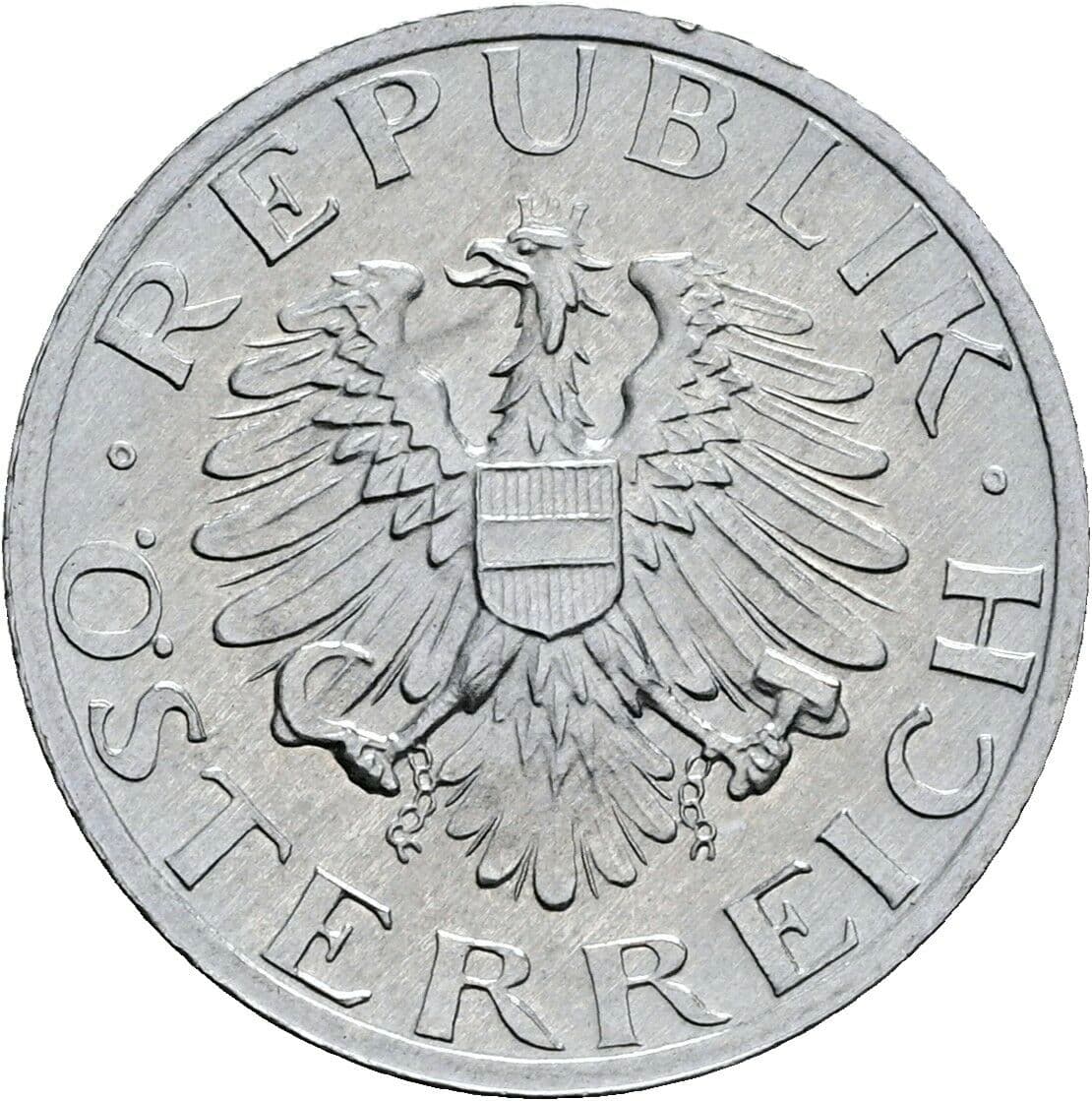 5 Groschen 1986 – Rückseite