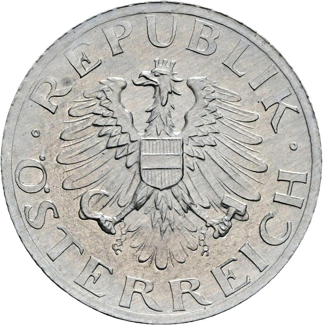 5 Groschen 1986 – Rückseite