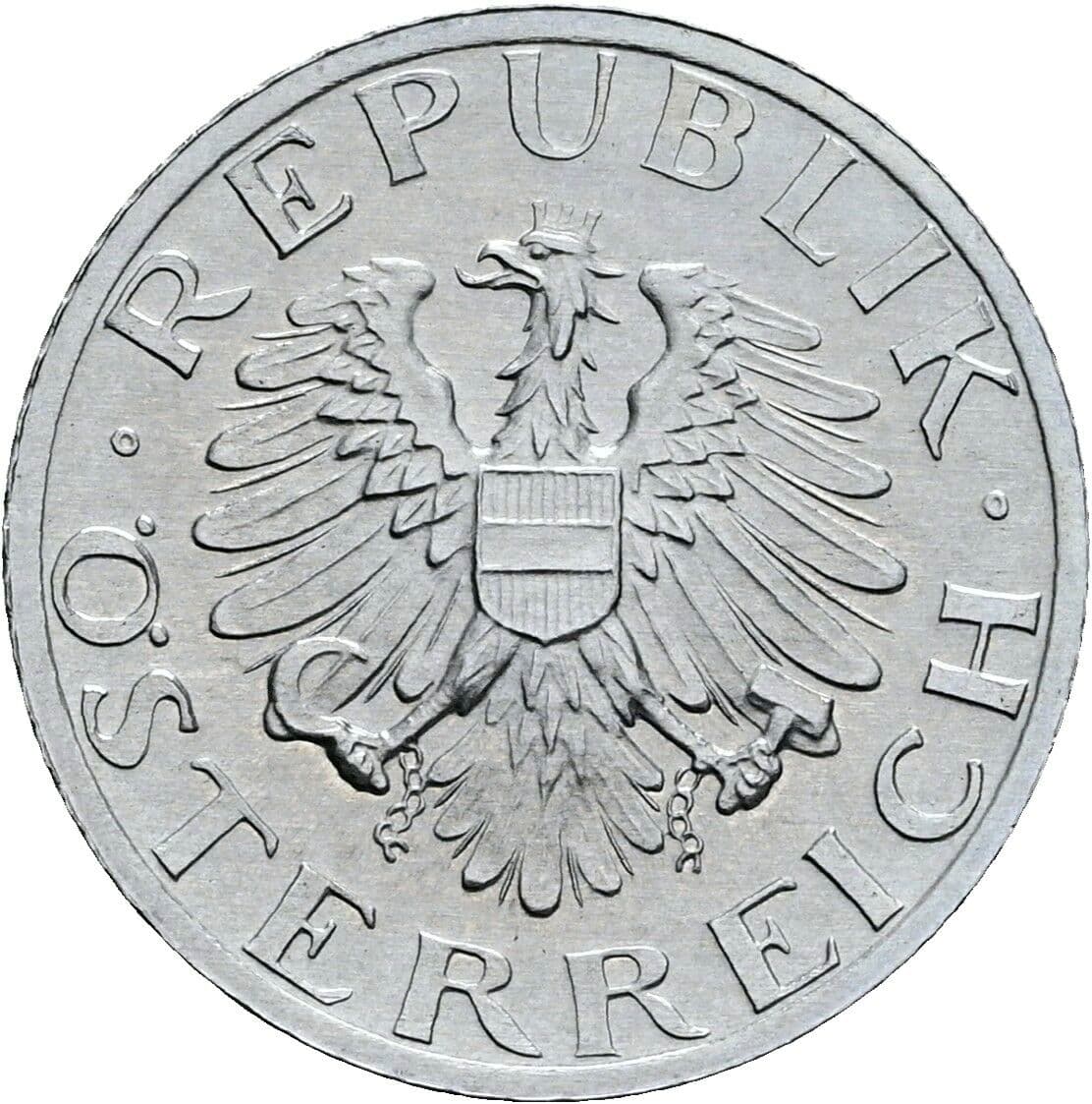 5 Groschen 1986 – Rückseite