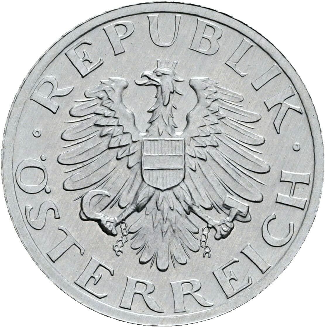 5 Groschen 1986 – Rückseite