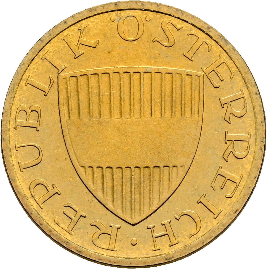50 Groschen 1986 – Rückseite