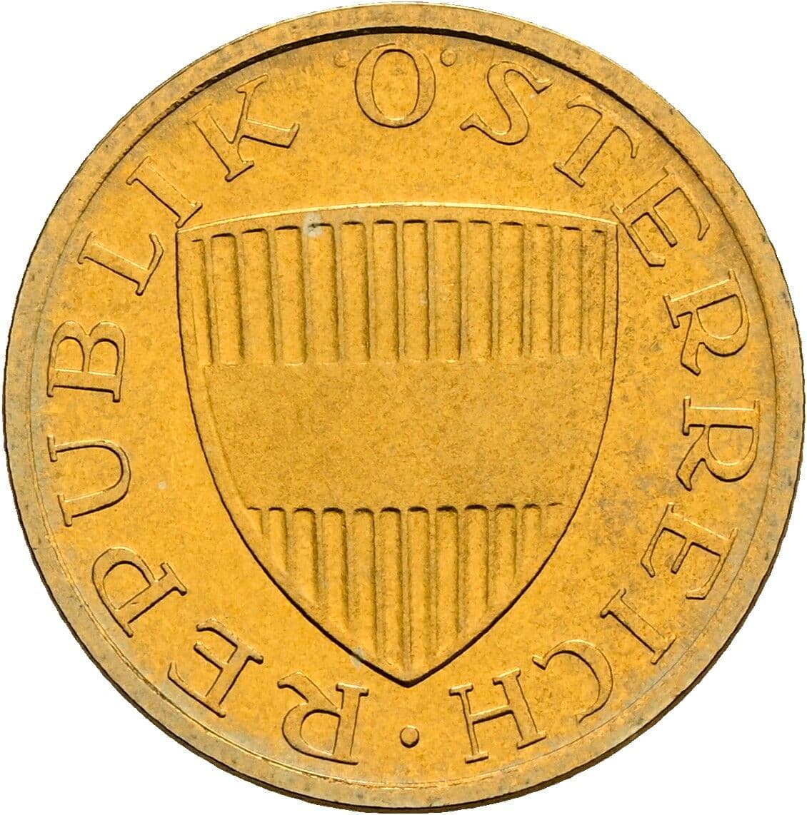 50 Groschen 1986 – Rückseite