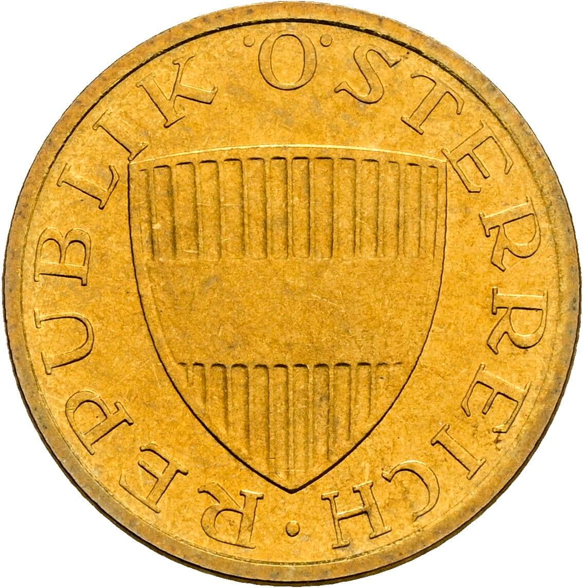 50 Groschen 1986 – Rückseite
