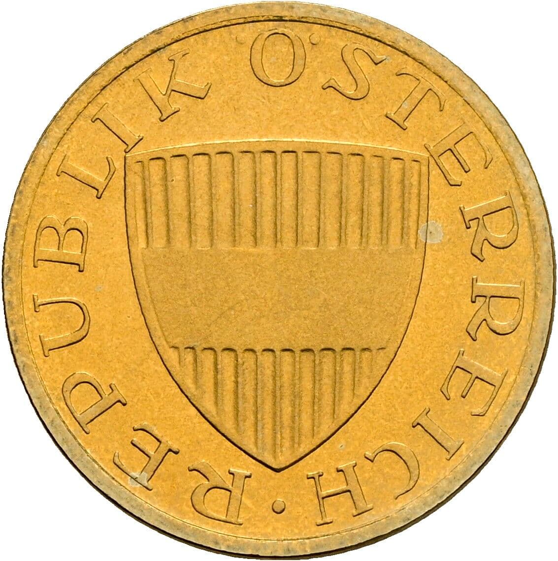 50 Groschen 1986 – Rückseite