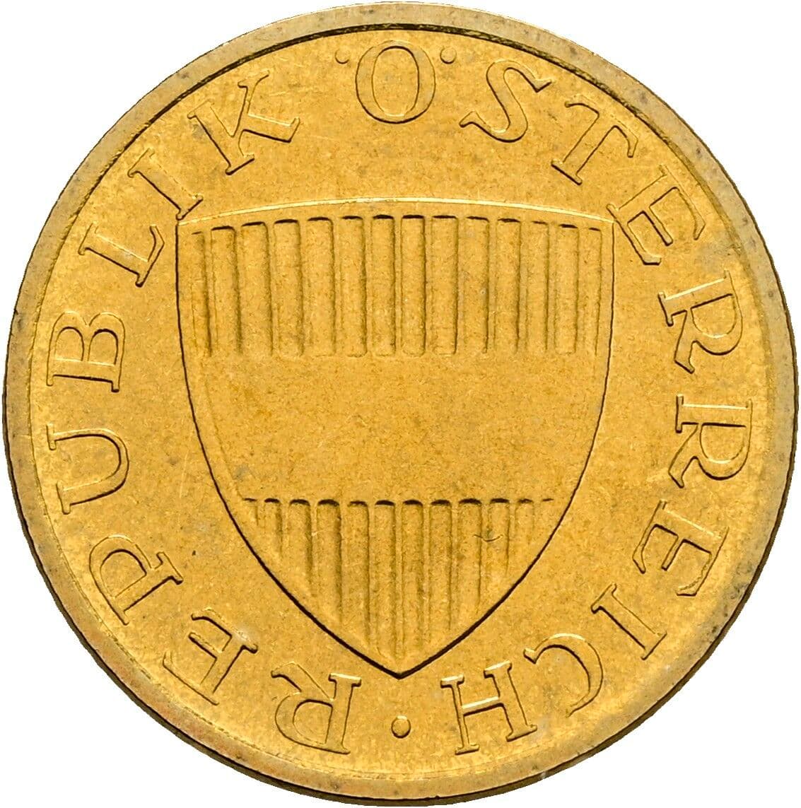 50 Groschen 1986 – Rückseite