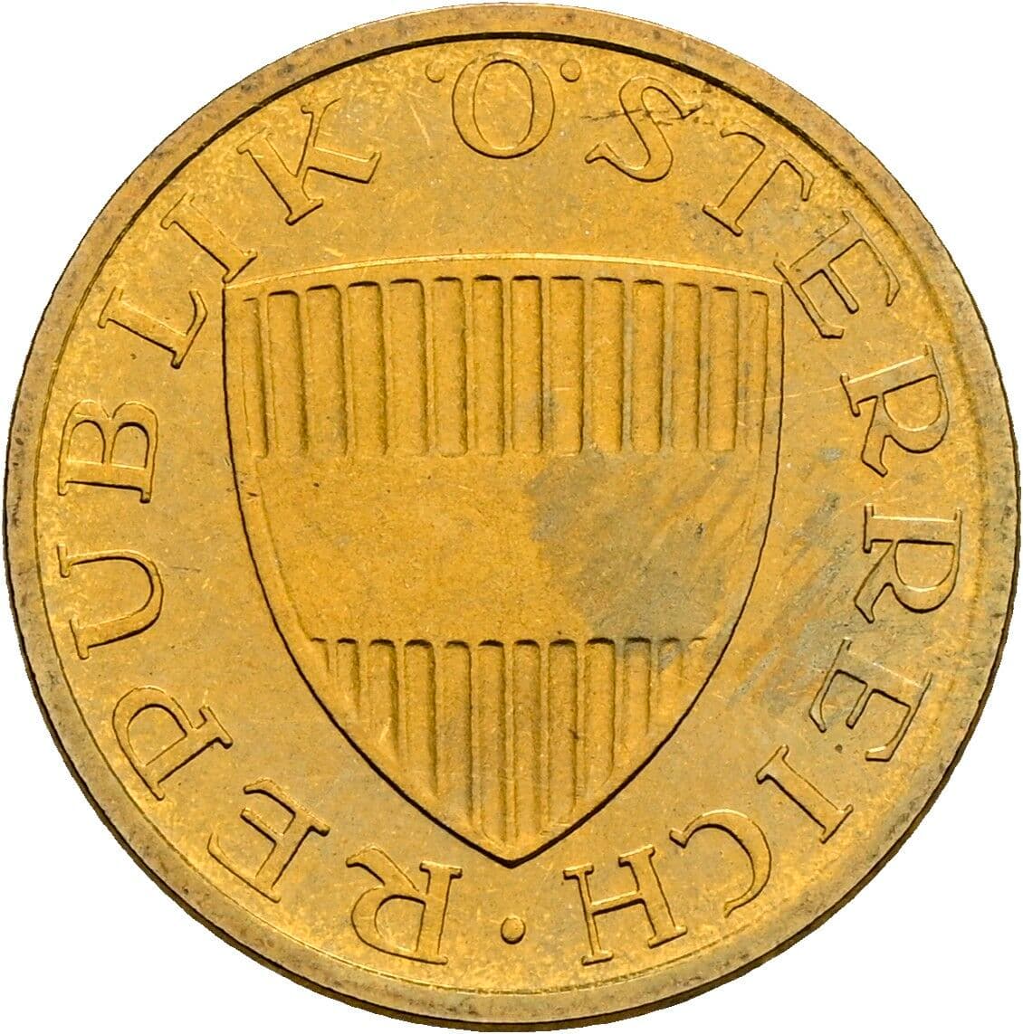 50 Groschen 1986 – Rückseite