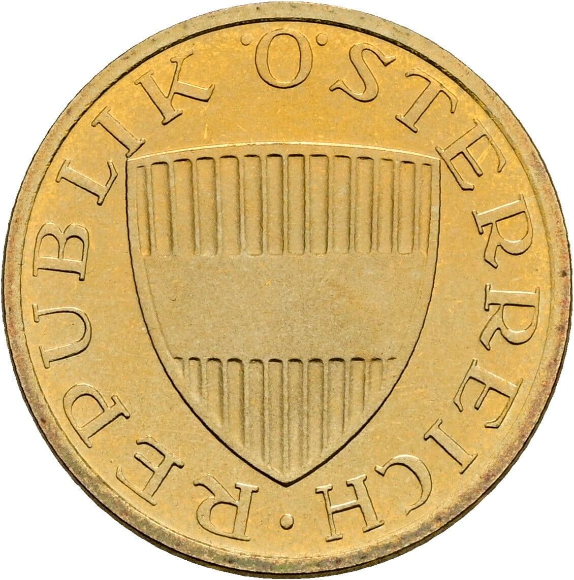 50 Groschen 1986 – Rückseite