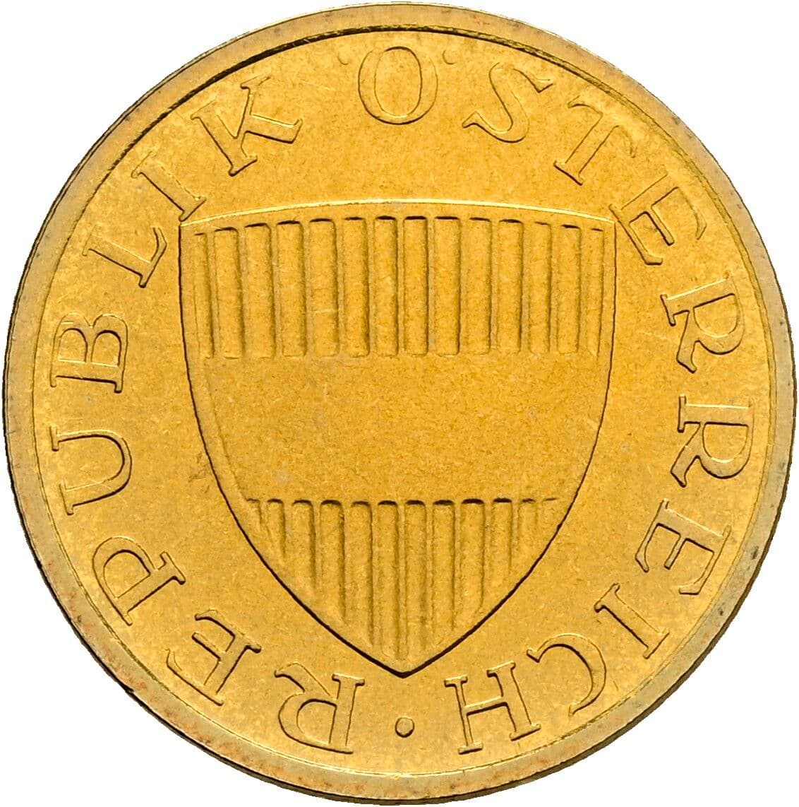 50 Groschen 1986 – Rückseite