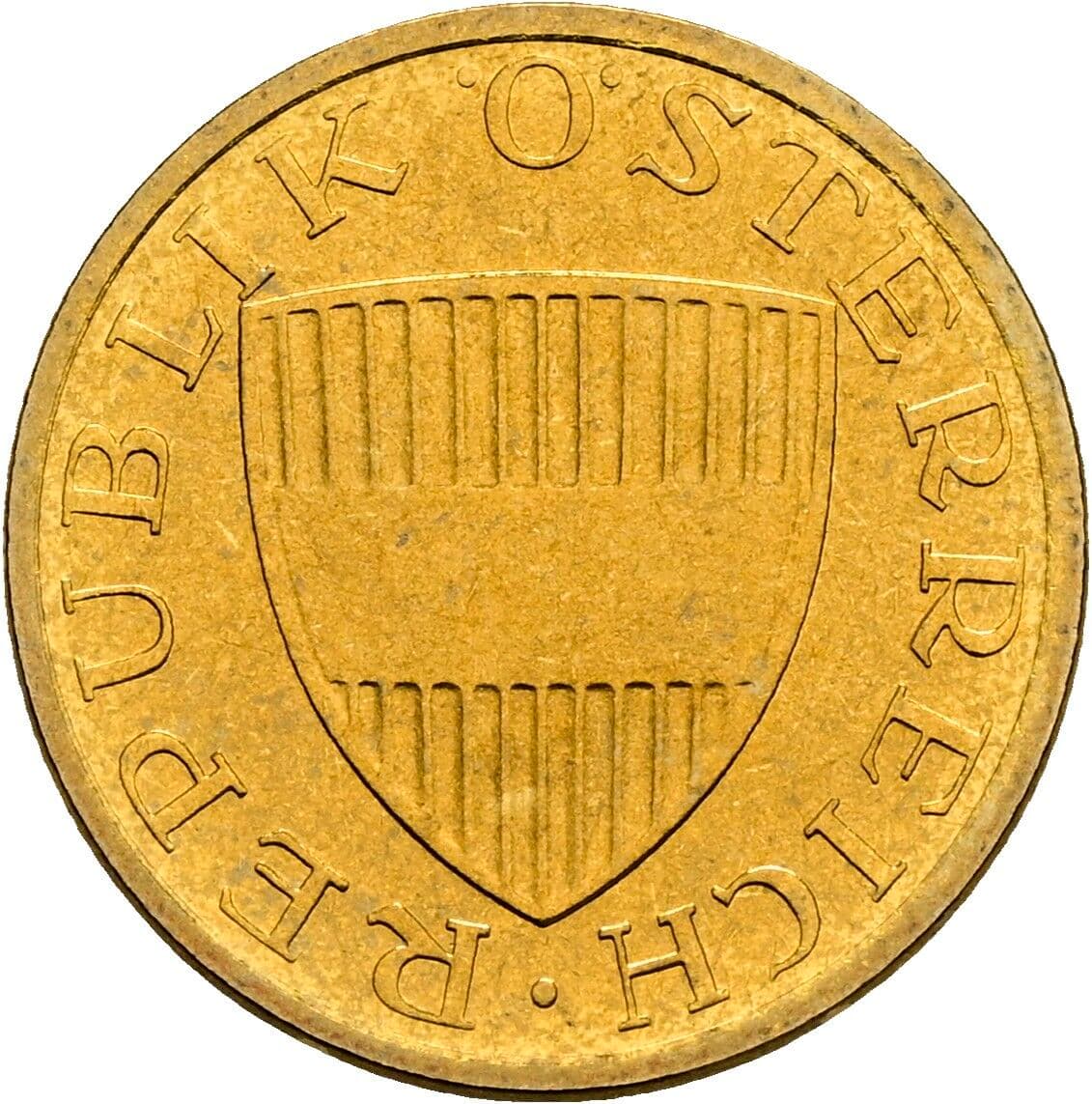 50 Groschen 1986 – Rückseite