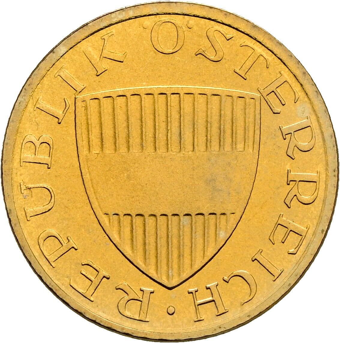 50 Groschen 1986 – Rückseite