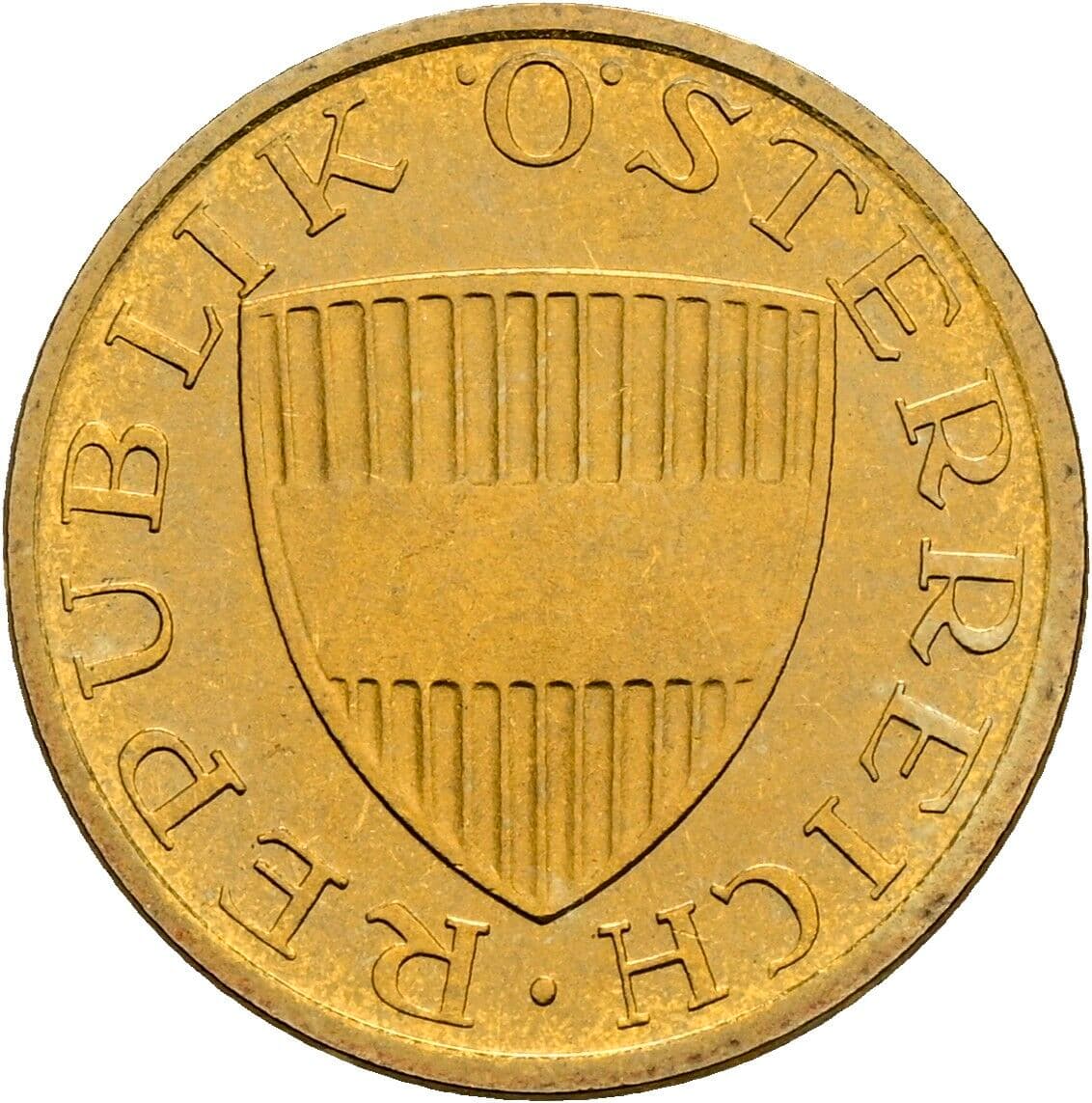 50 Groschen 1986 – Rückseite