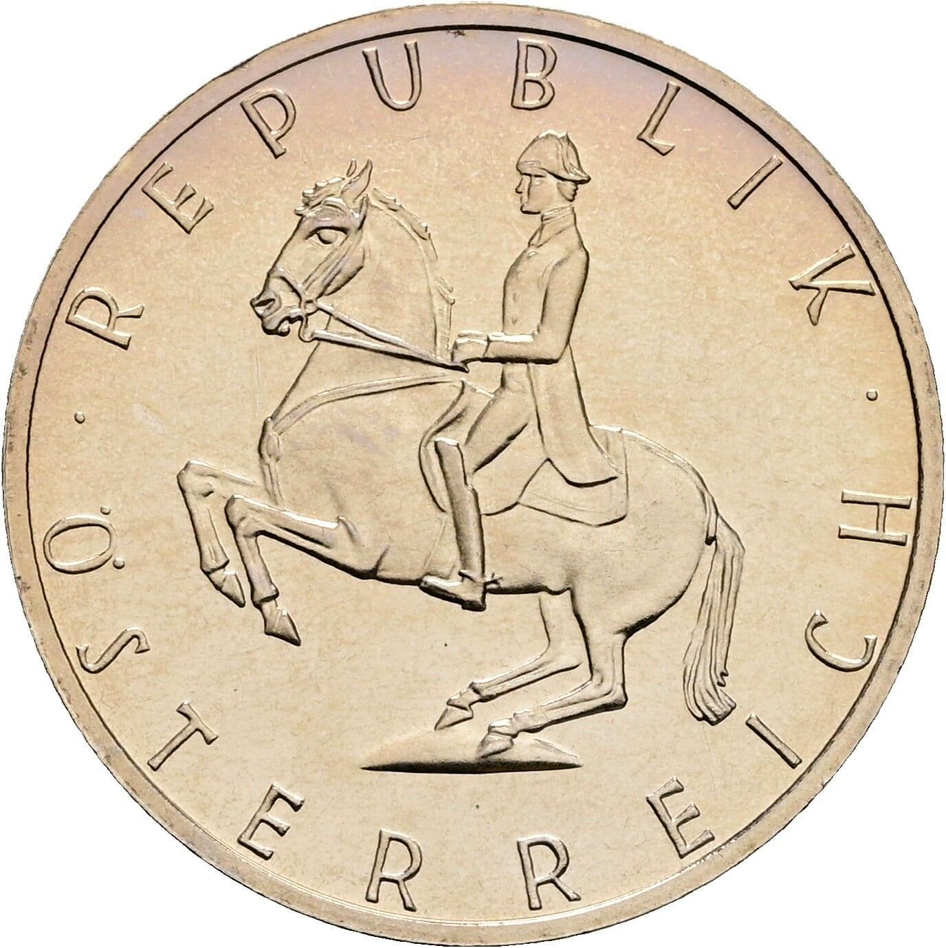 5 Schilling 1986 – Rückseite