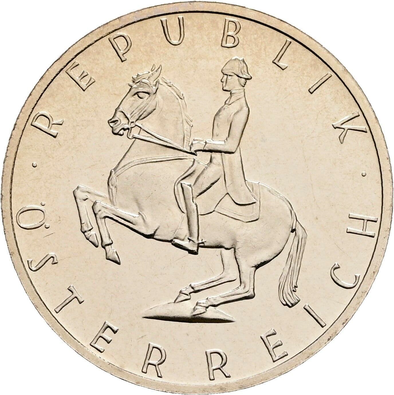 5 Schilling 1986 – Rückseite