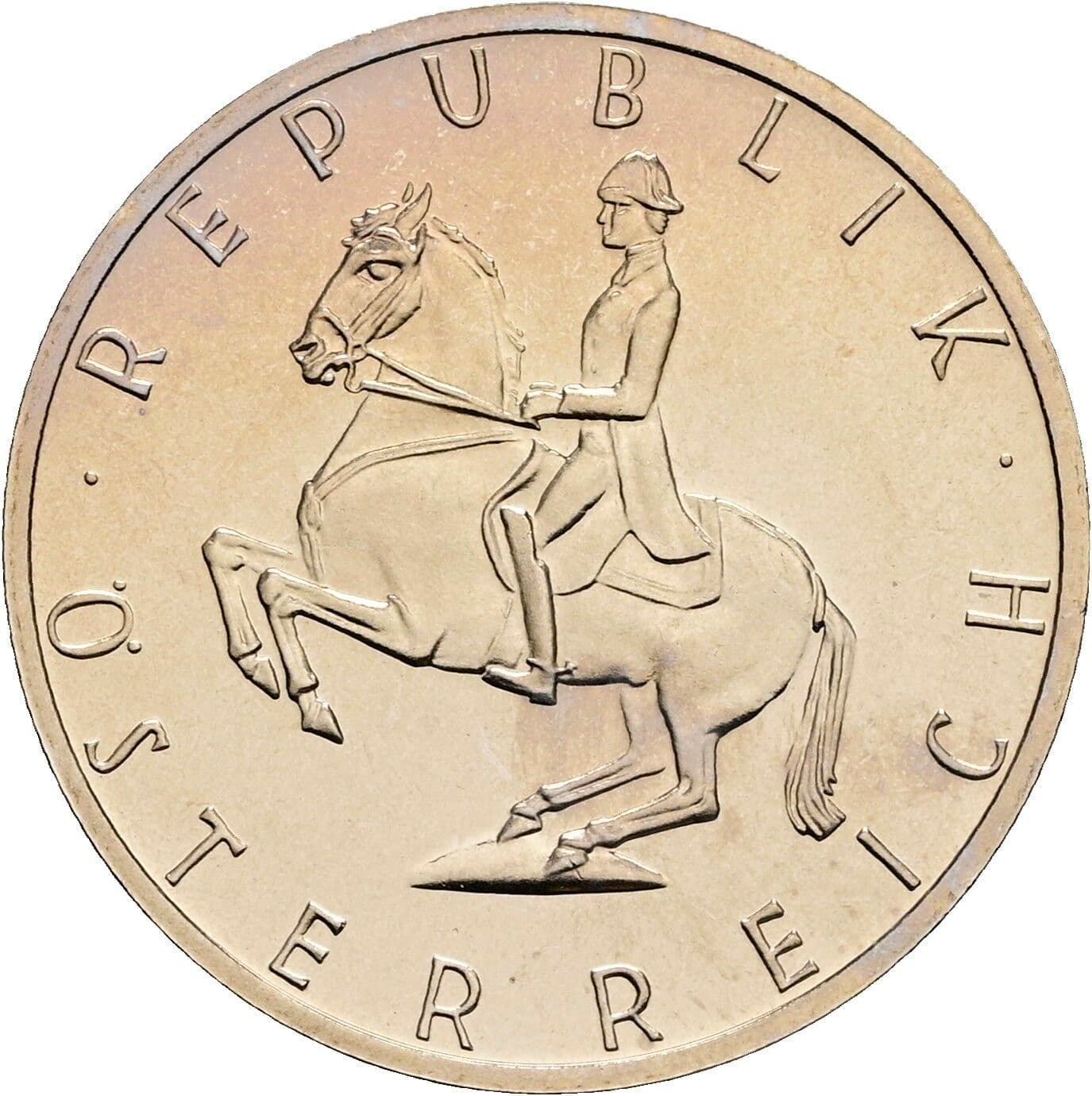 5 Schilling 1986 – Rückseite