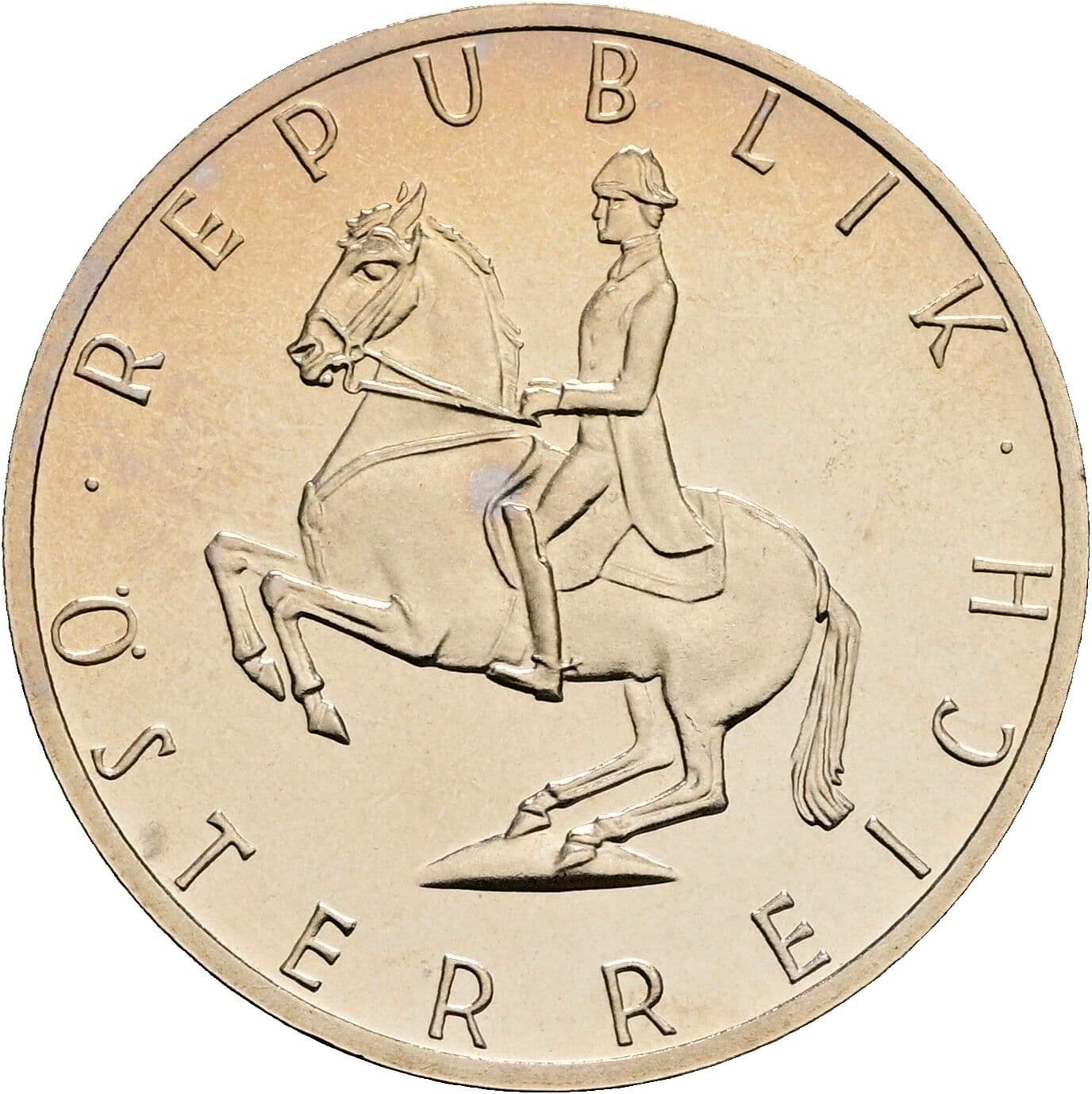 5 Schilling 1986 – Rückseite