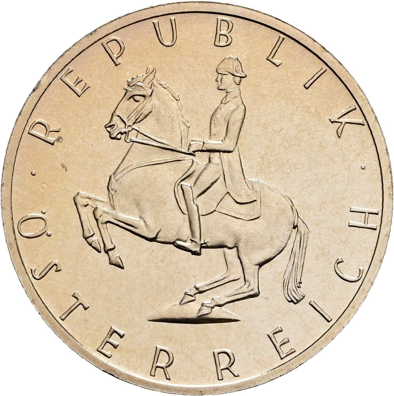5 Schilling 1986 – Rückseite