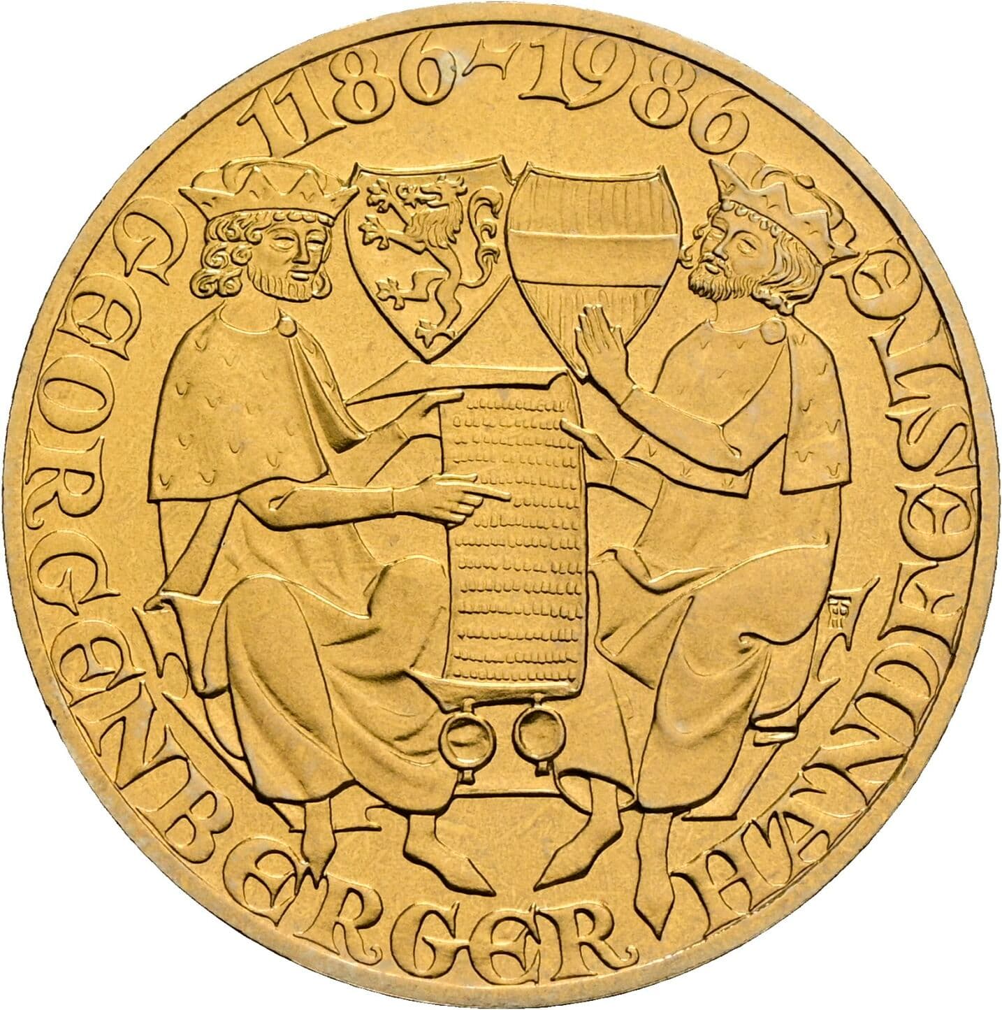20 Schilling 1986 – Rückseite