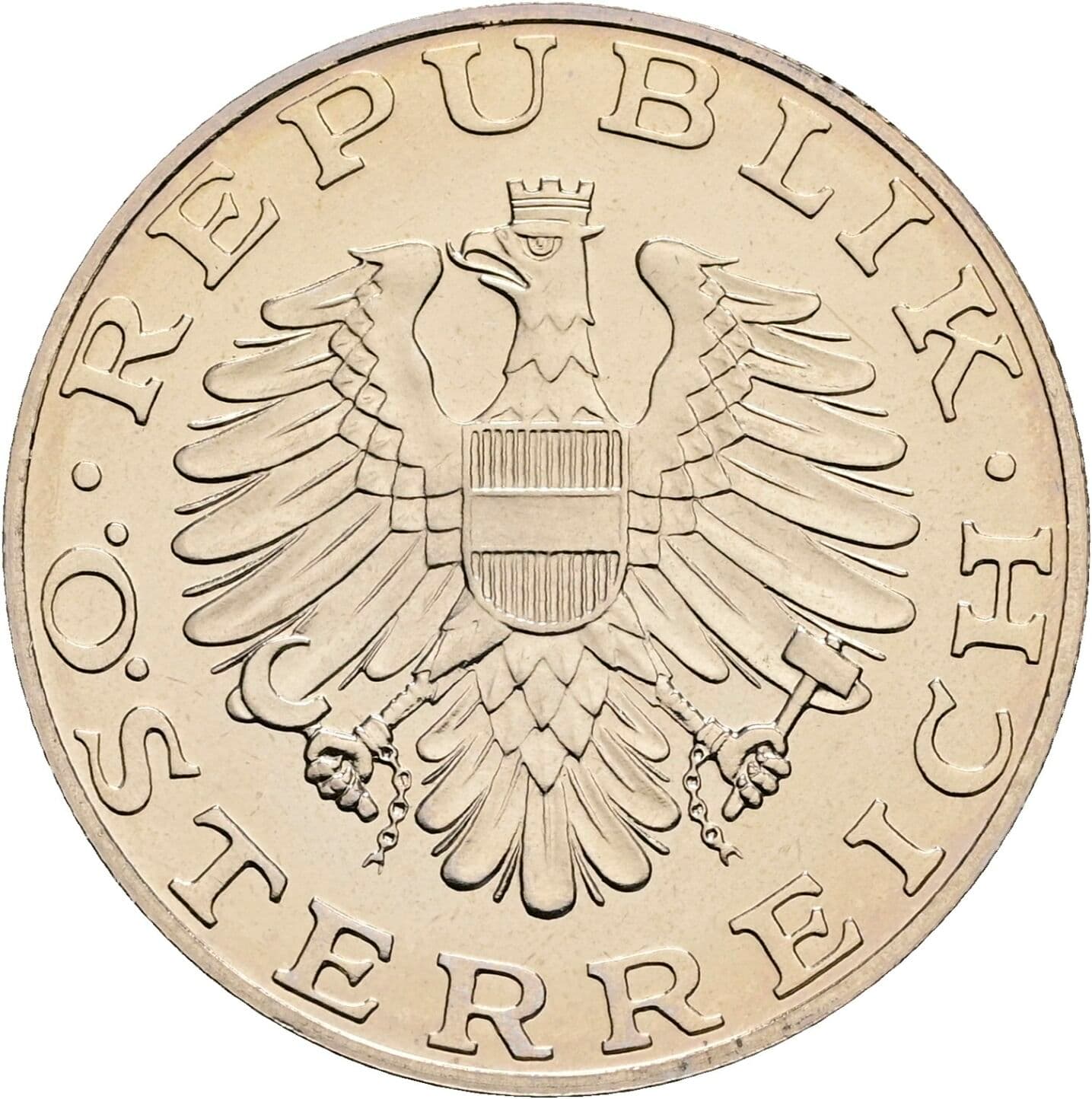 10 Schilling 1986 – Rückseite