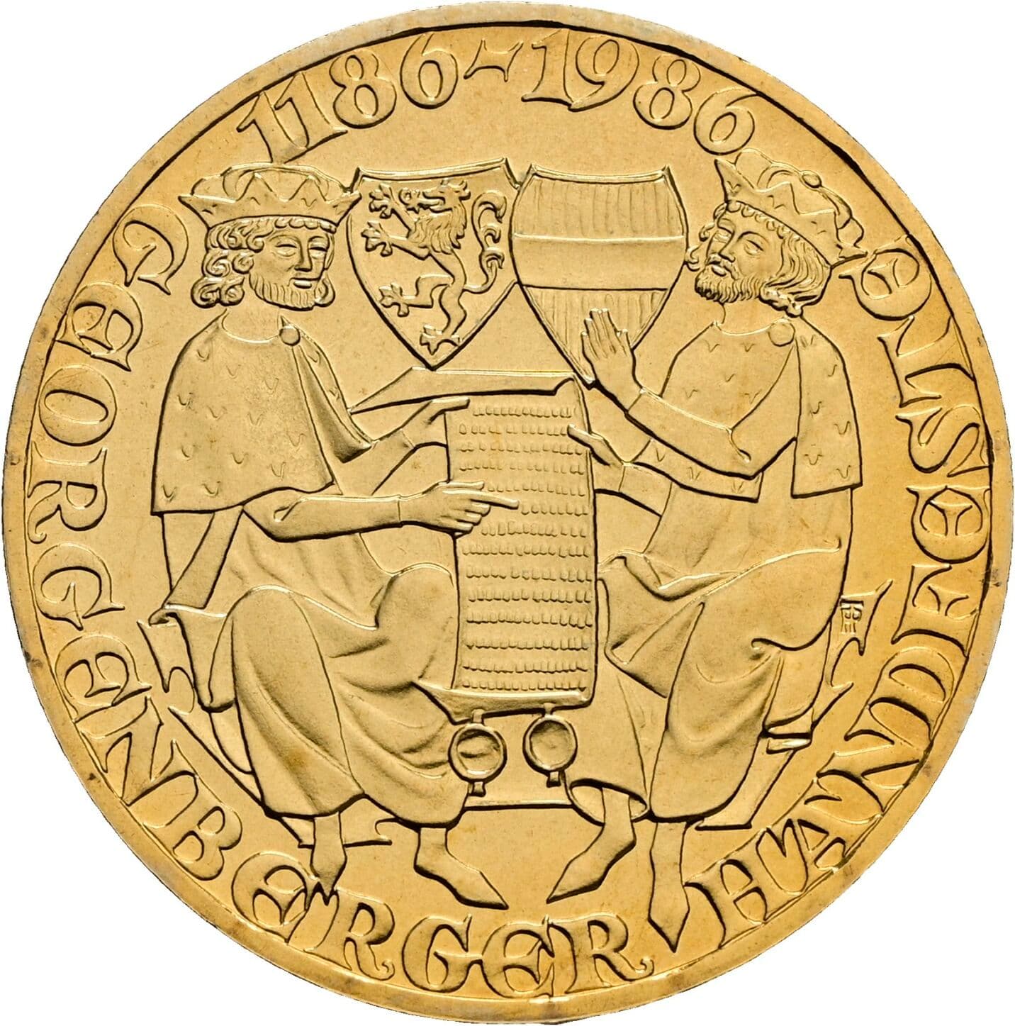 20 Schilling 1986 – Rückseite
