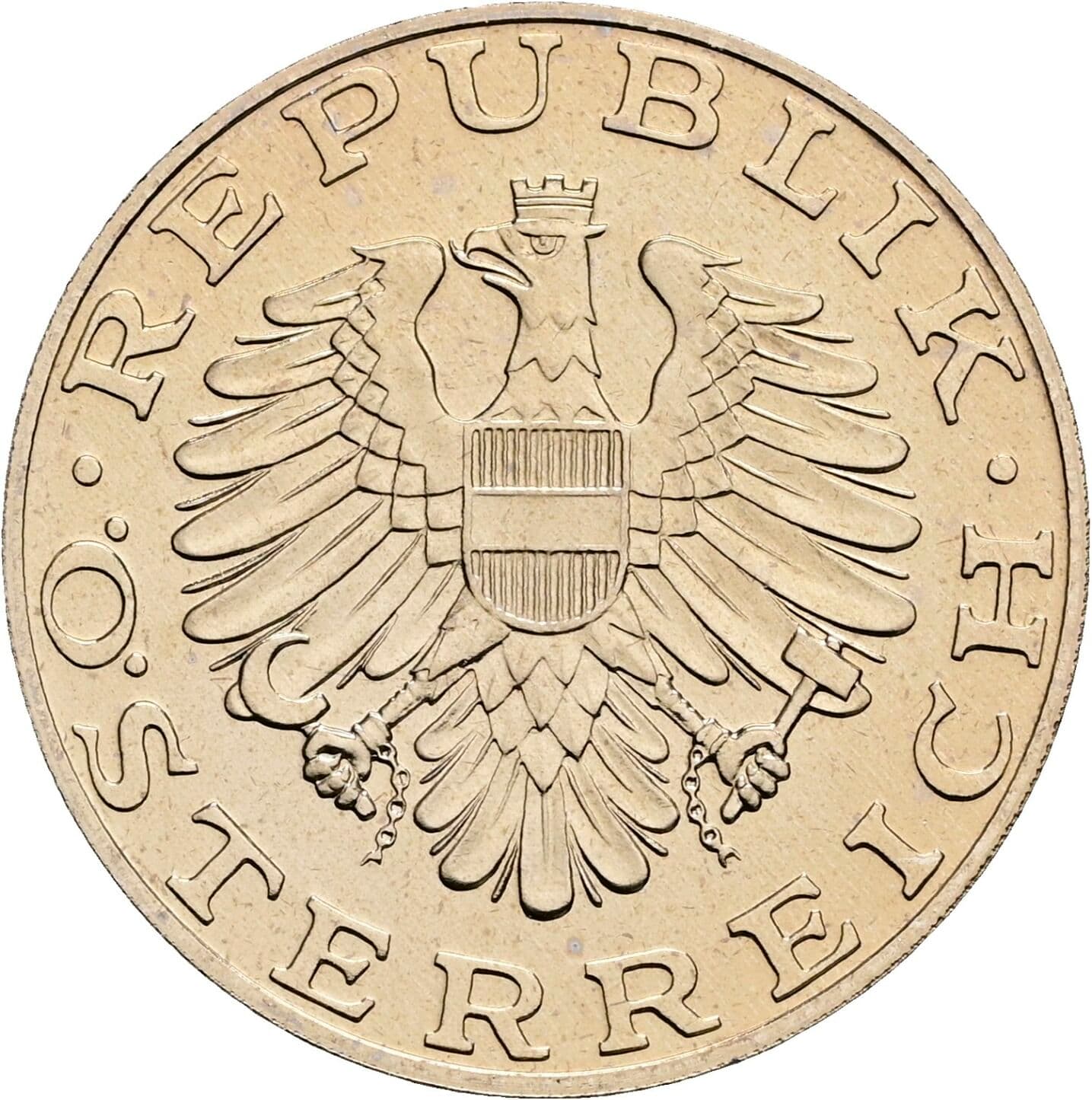 10 Schilling 1986 – Rückseite