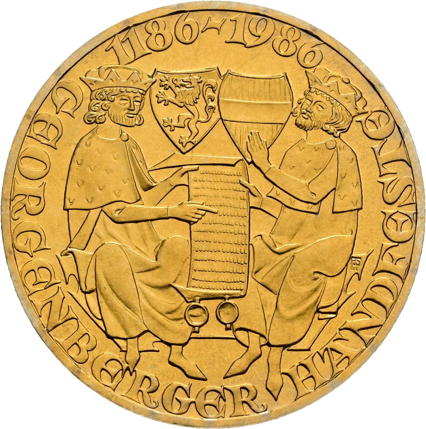20 Schilling 1986 – Rückseite