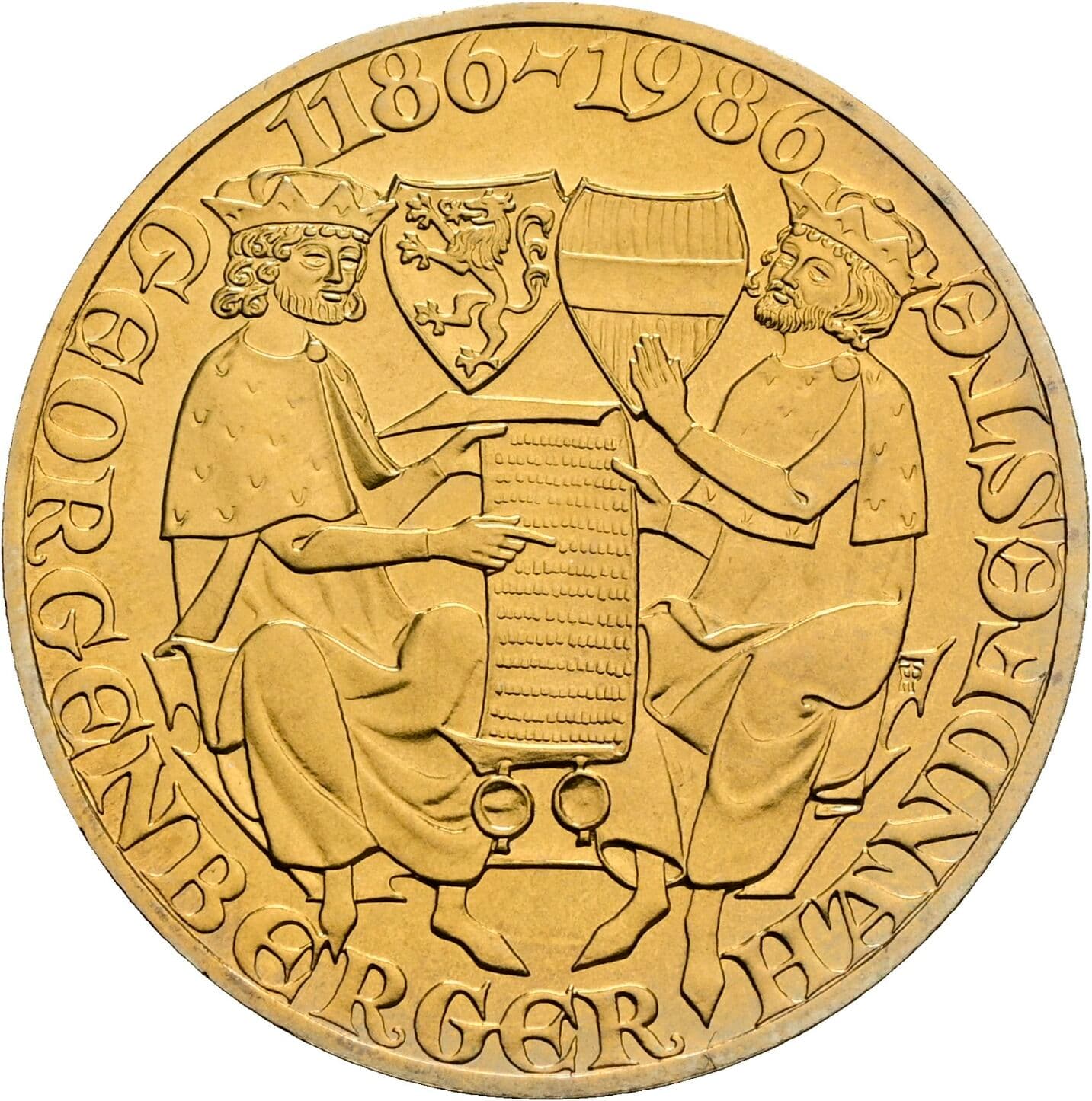 20 Schilling 1986 – Rückseite
