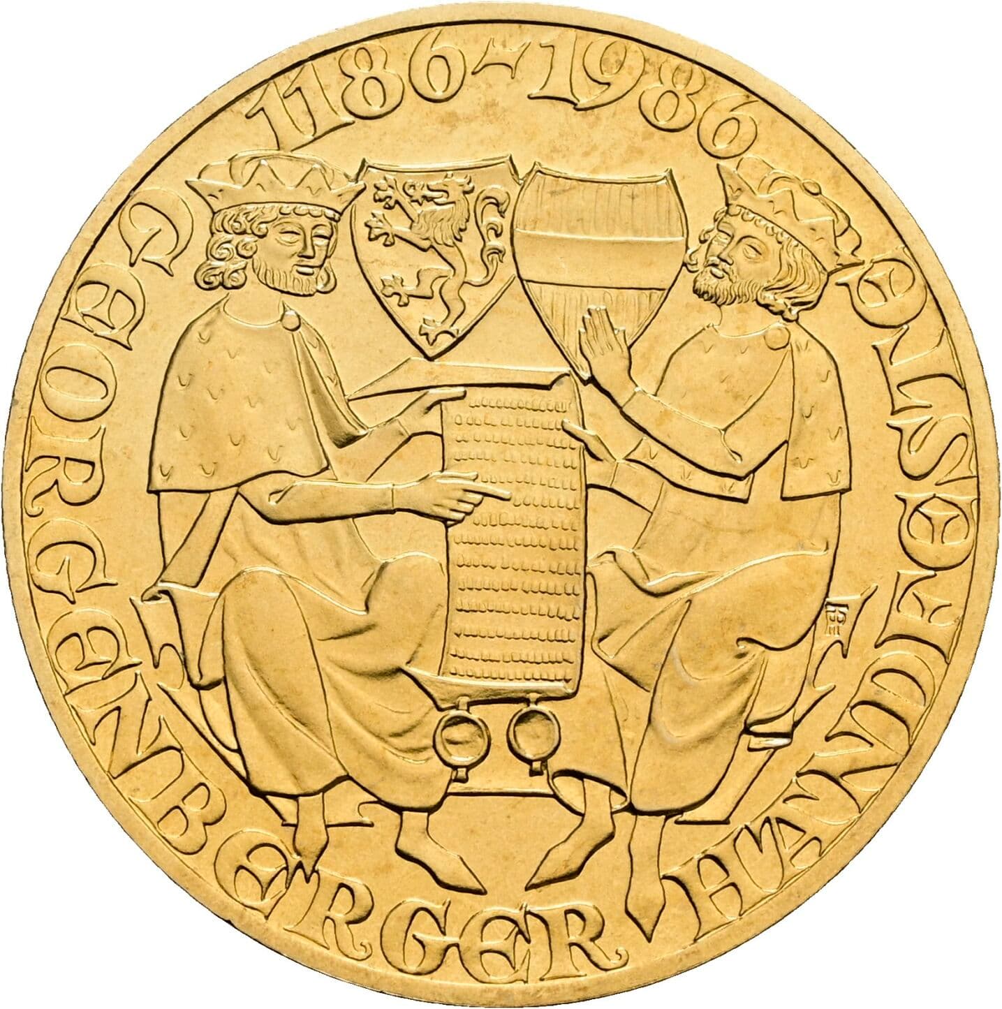 20 Schilling 1986 – Rückseite