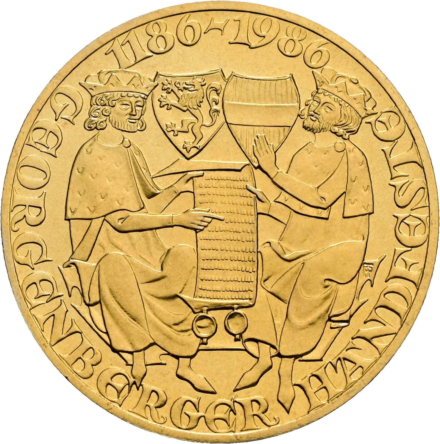 20 Schilling 1986 – Rückseite