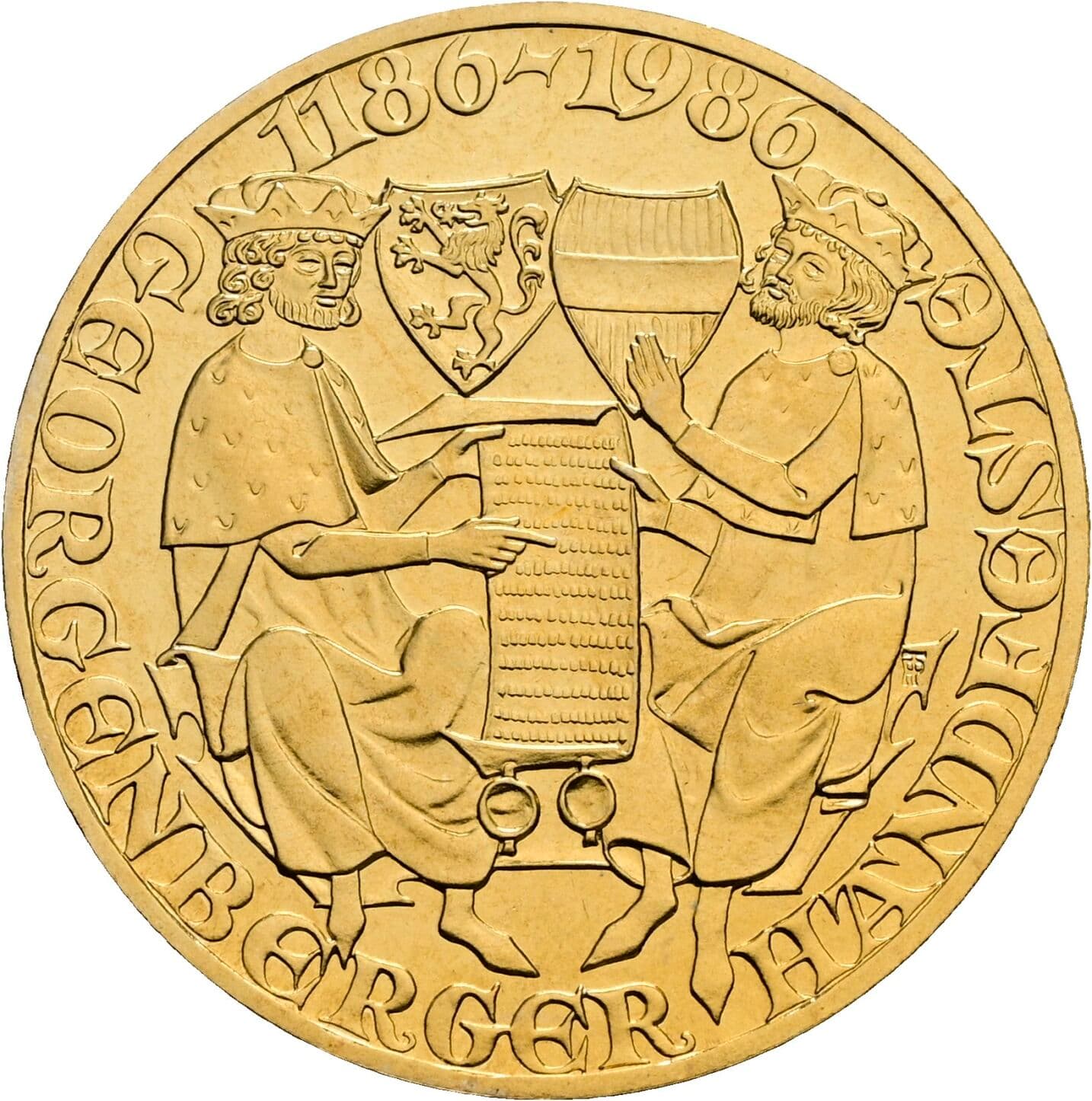 20 Schilling 1986 – Rückseite