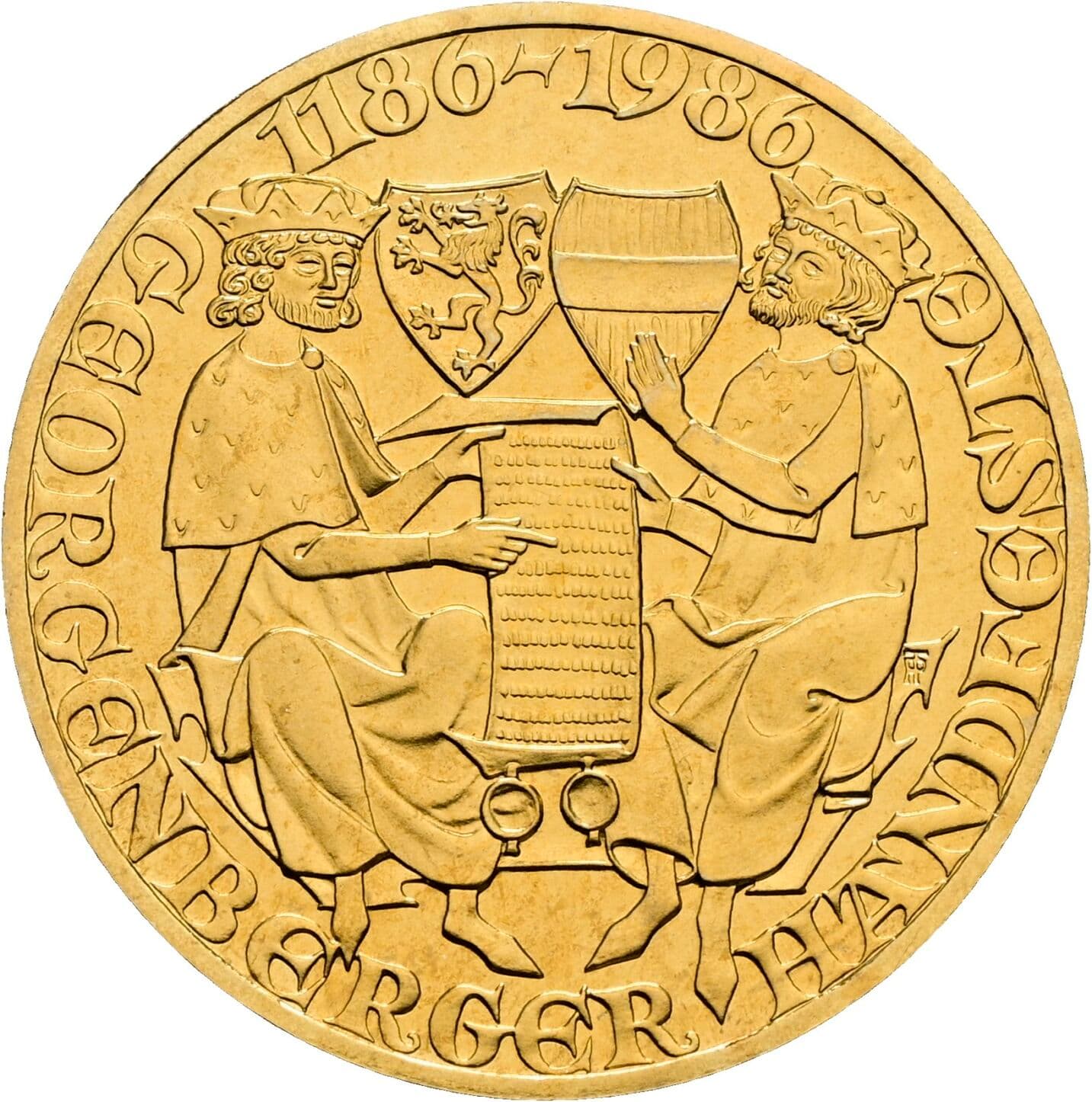 20 Schilling 1986 – Rückseite