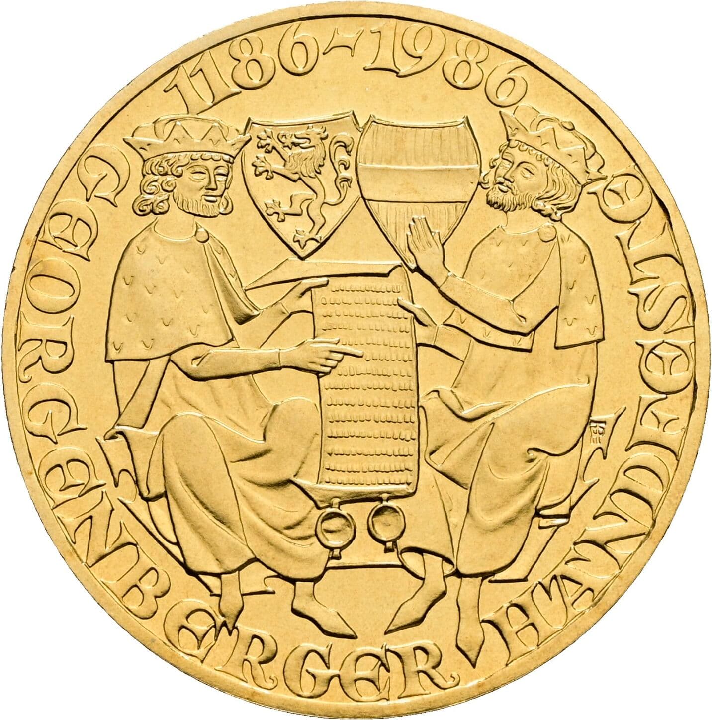 20 Schilling 1986 – Rückseite