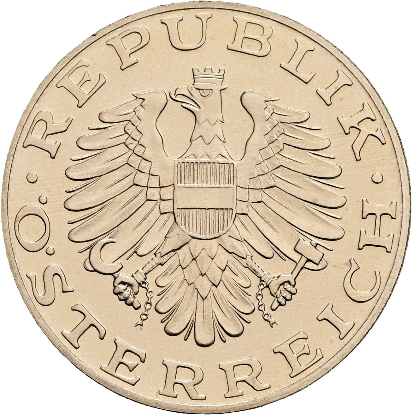 10 Schilling 1986 – Rückseite
