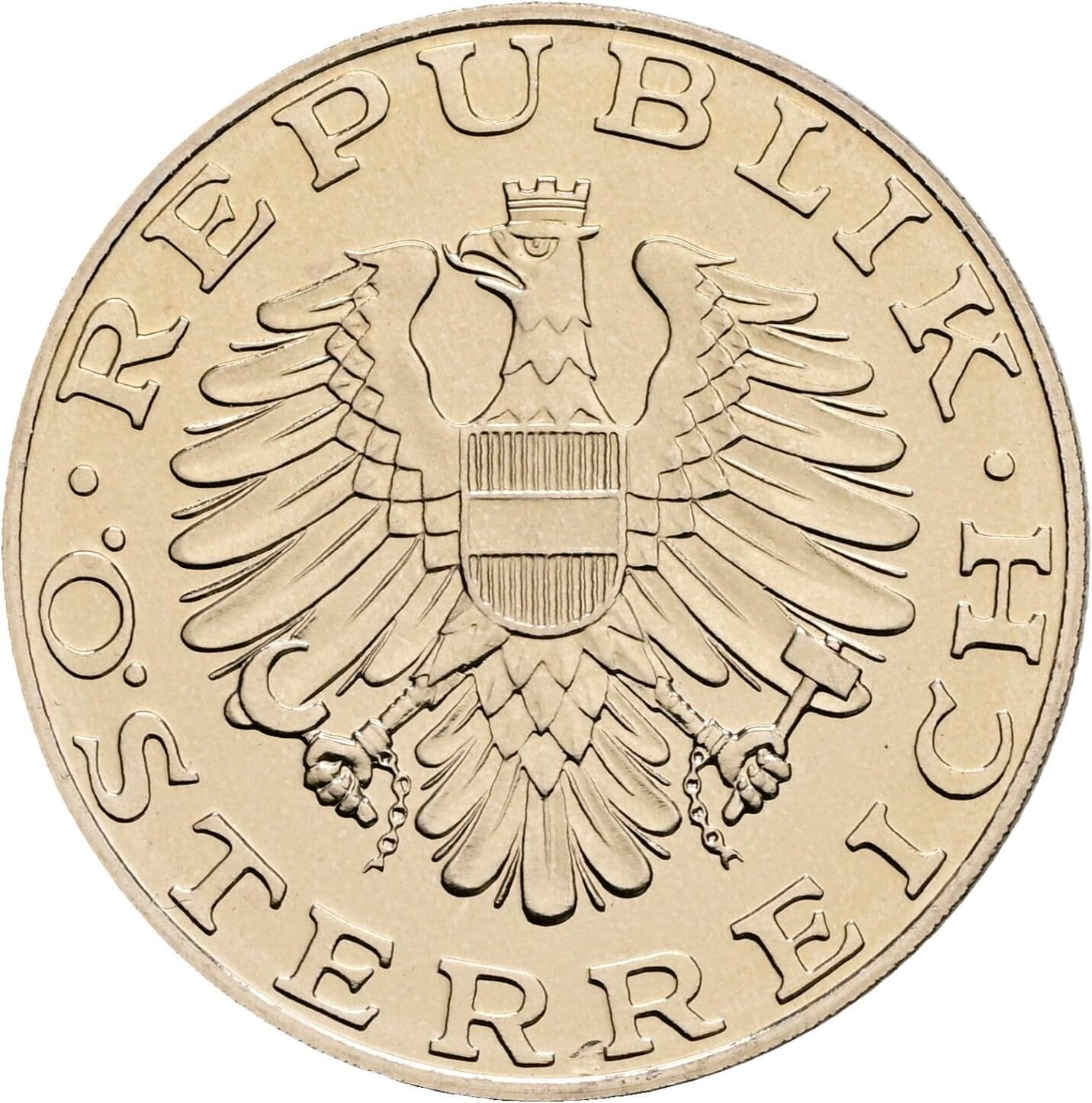 10 Schilling 1986 – Rückseite