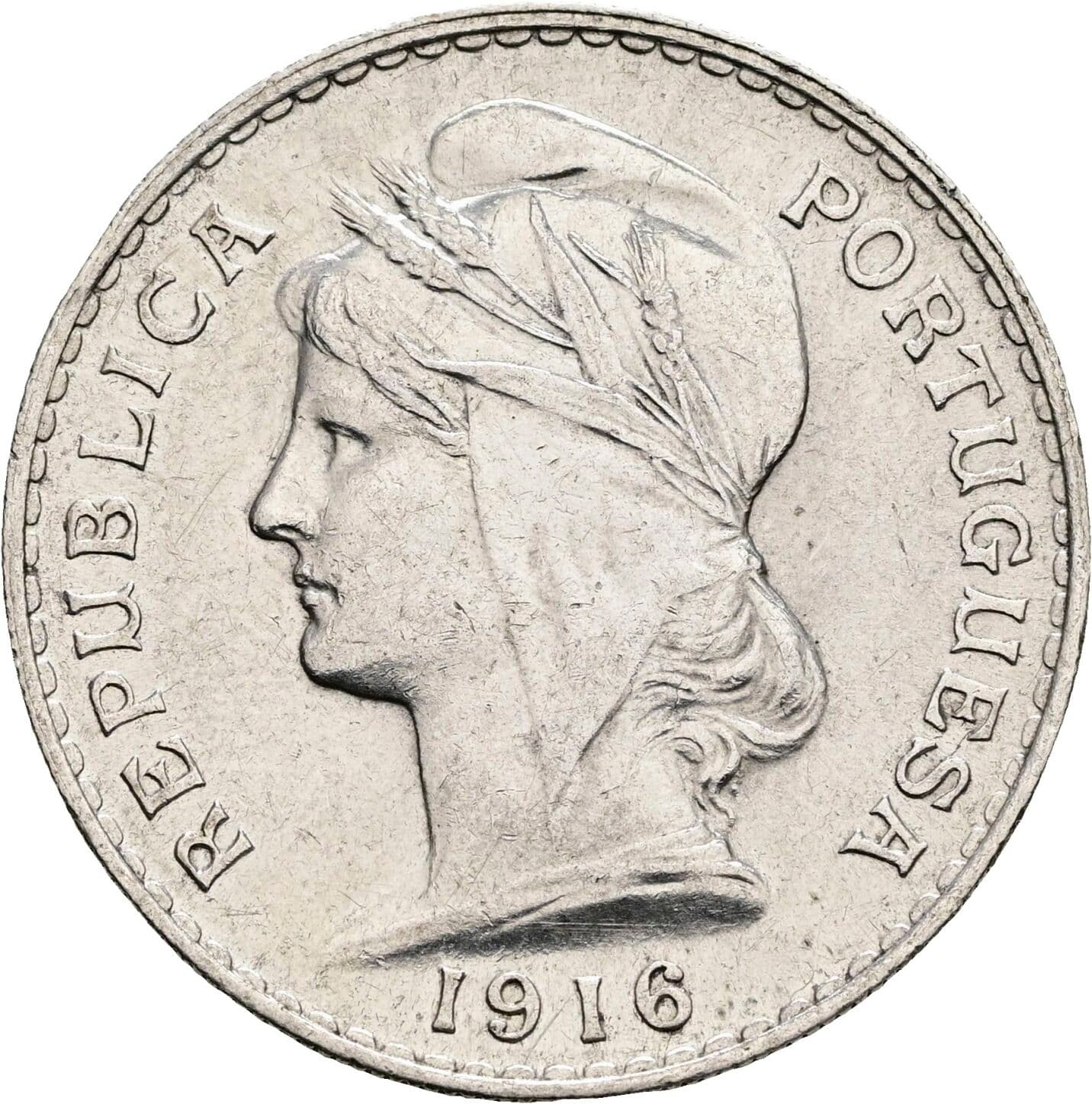 50 Centavos 1916 – Vorderseite