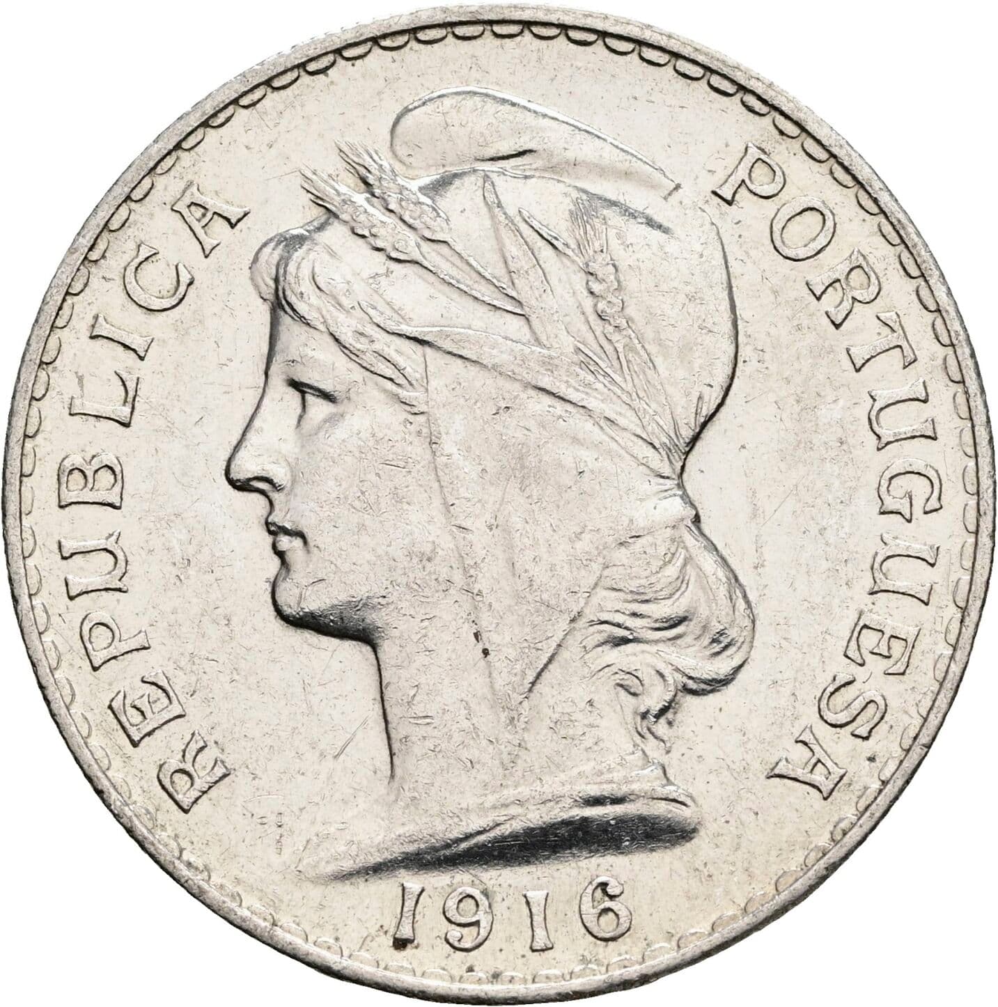 50 Centavos 1916 – Vorderseite