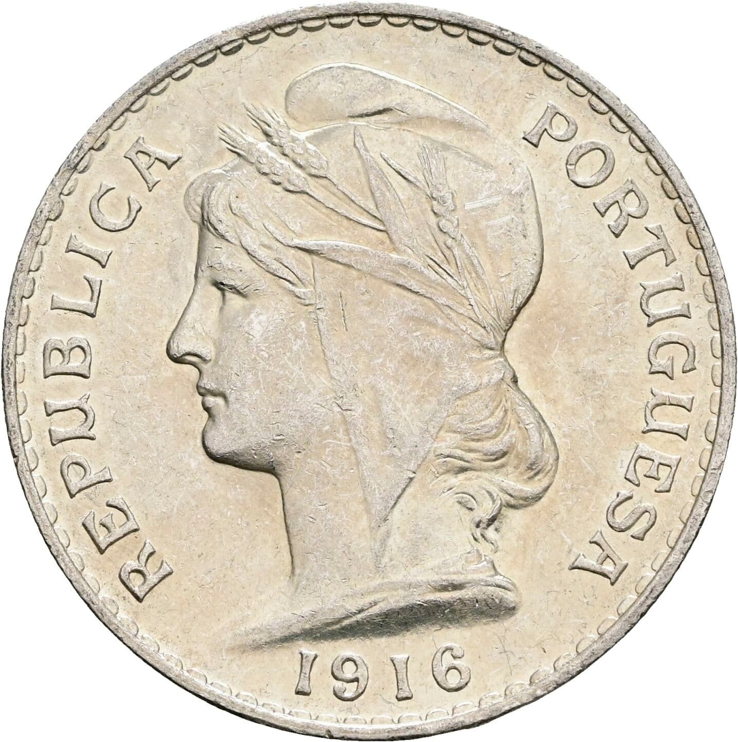 50 Centavos 1916 – Vorderseite