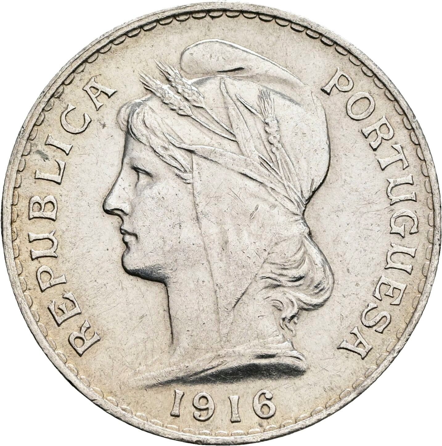 50 Centavos 1916 – Vorderseite